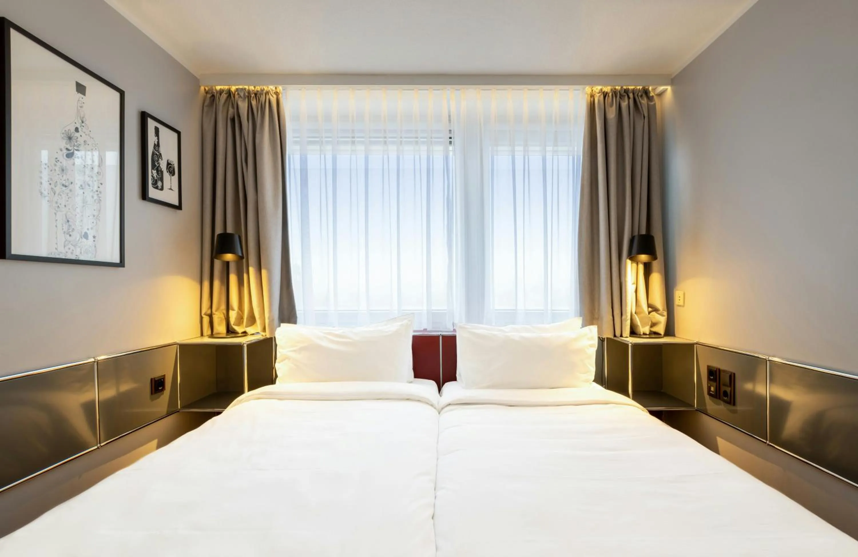 Photo of the whole room, Bed in NYX Hotel Erfurt by Leonardo Hotels