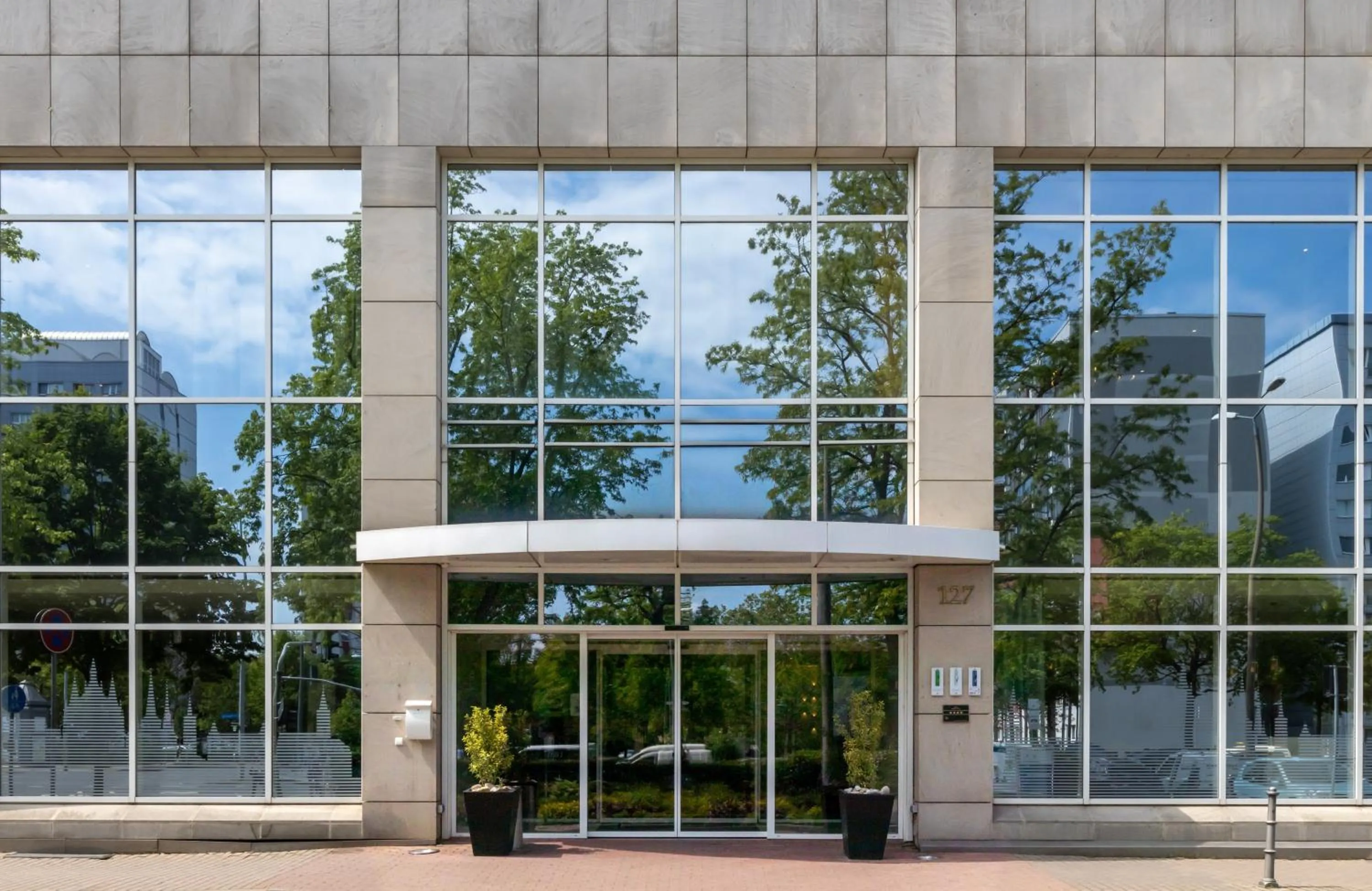 Property building in NYX Hotel Erfurt by Leonardo Hotels