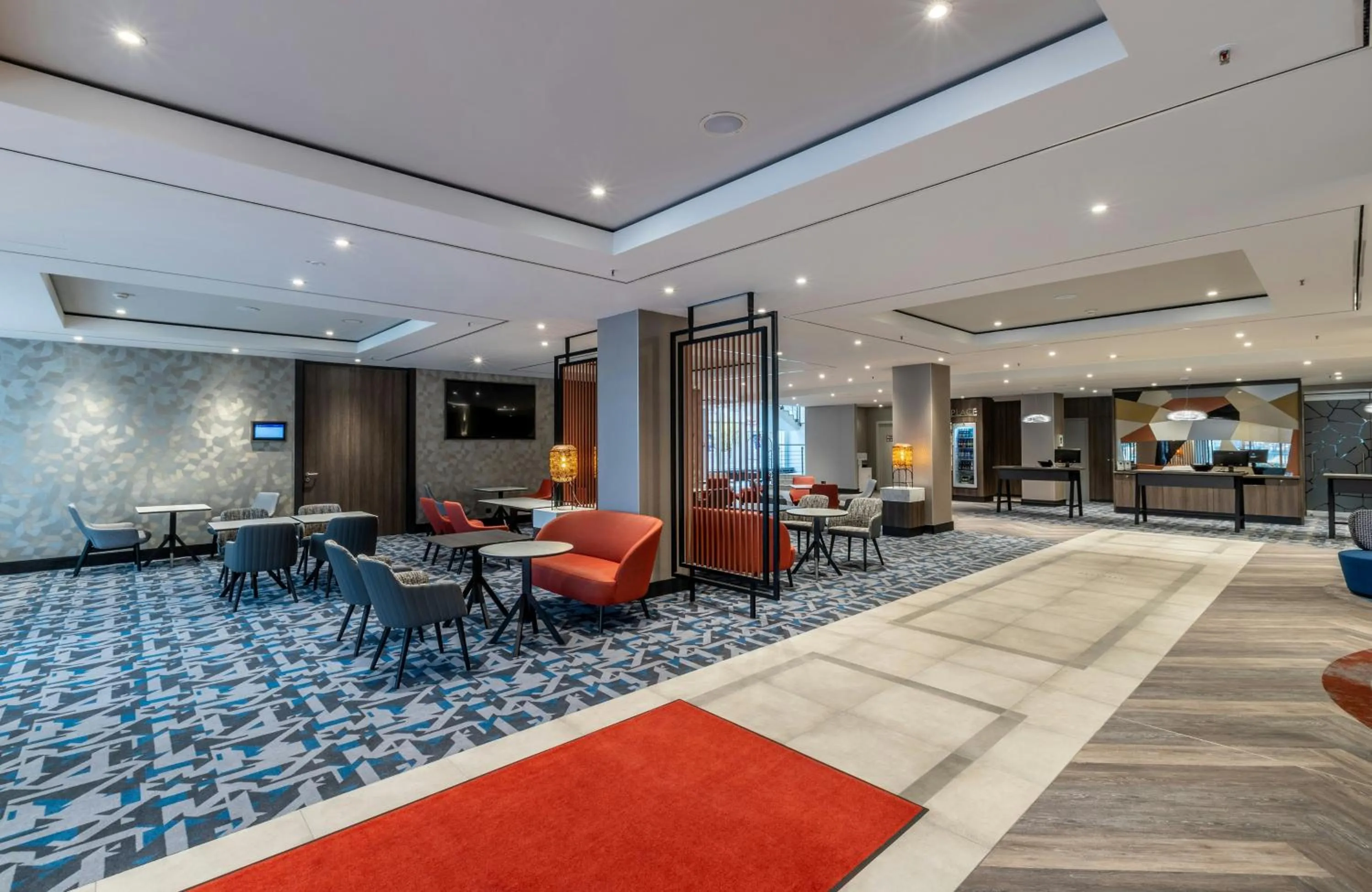 Lobby or reception in NYX Hotel Erfurt by Leonardo Hotels