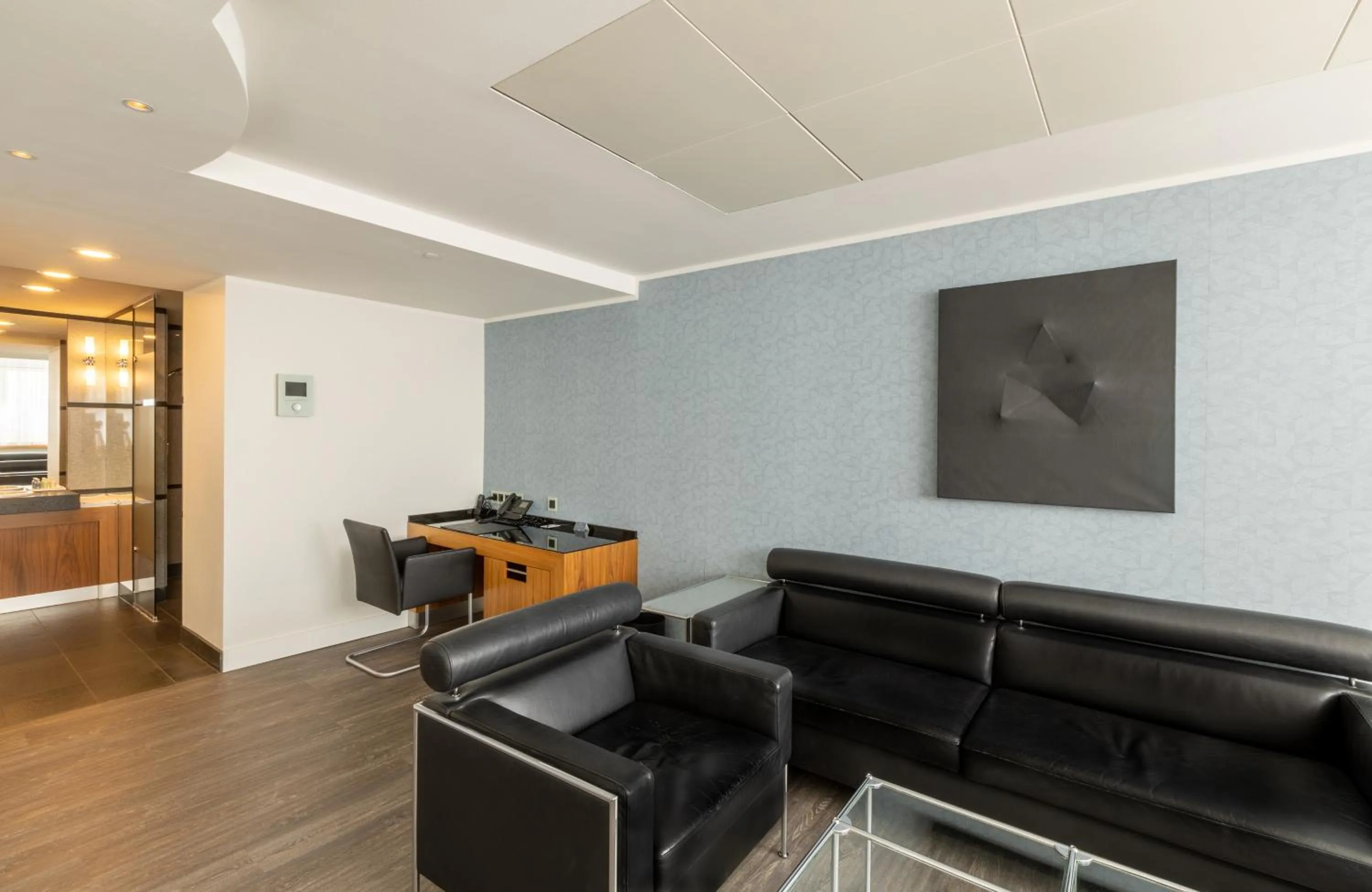 Seating area in NYX Hotel Erfurt by Leonardo Hotels