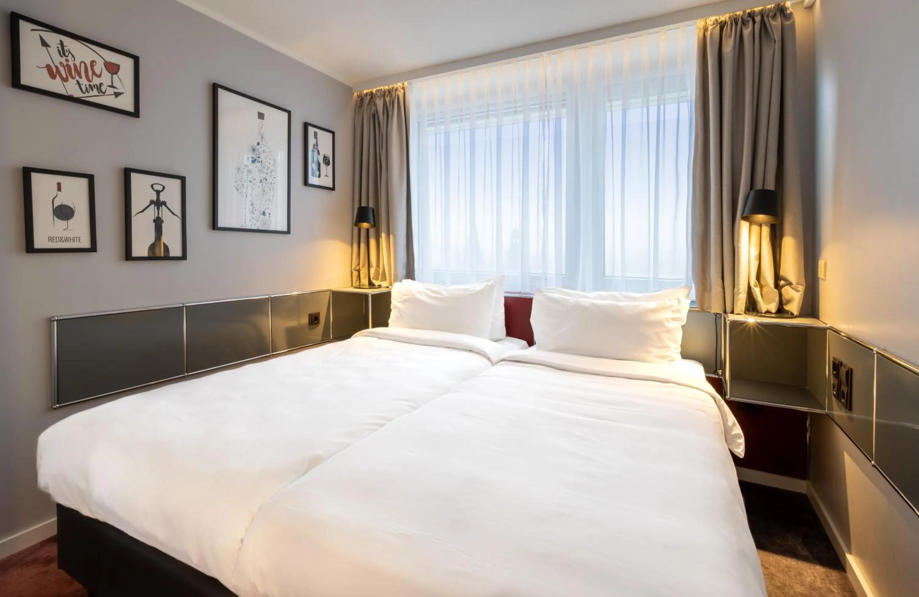 Photo of the whole room, Bed in NYX Hotel Erfurt by Leonardo Hotels