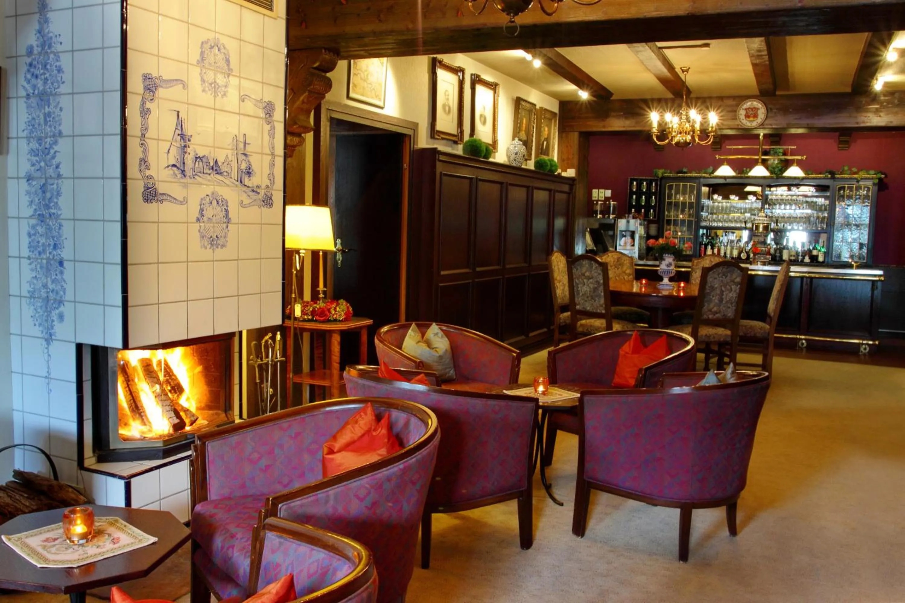 Lounge or bar in Hotel-Restaurant Wanders