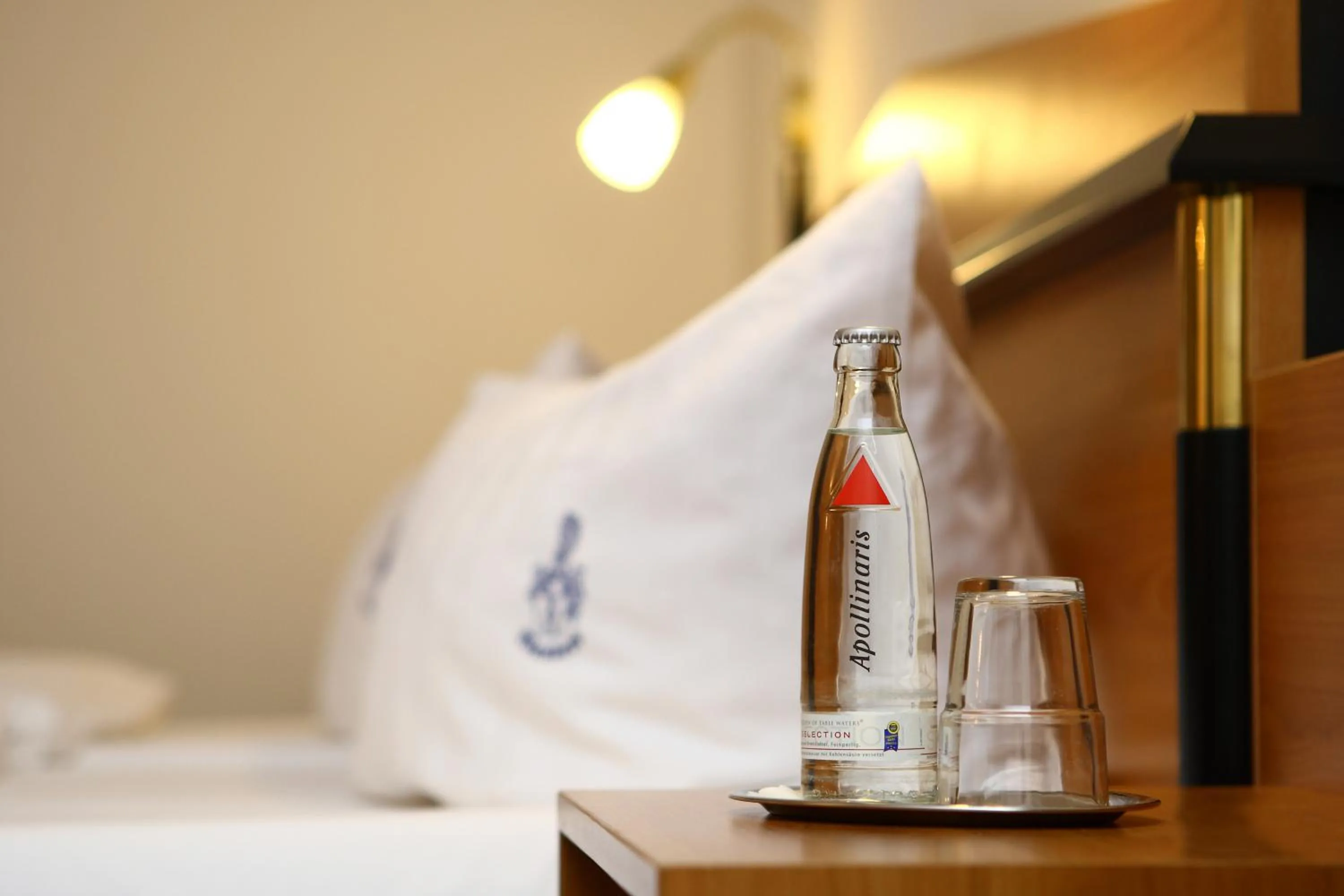 Decorative detail, Bed in Hotel-Restaurant Wanders