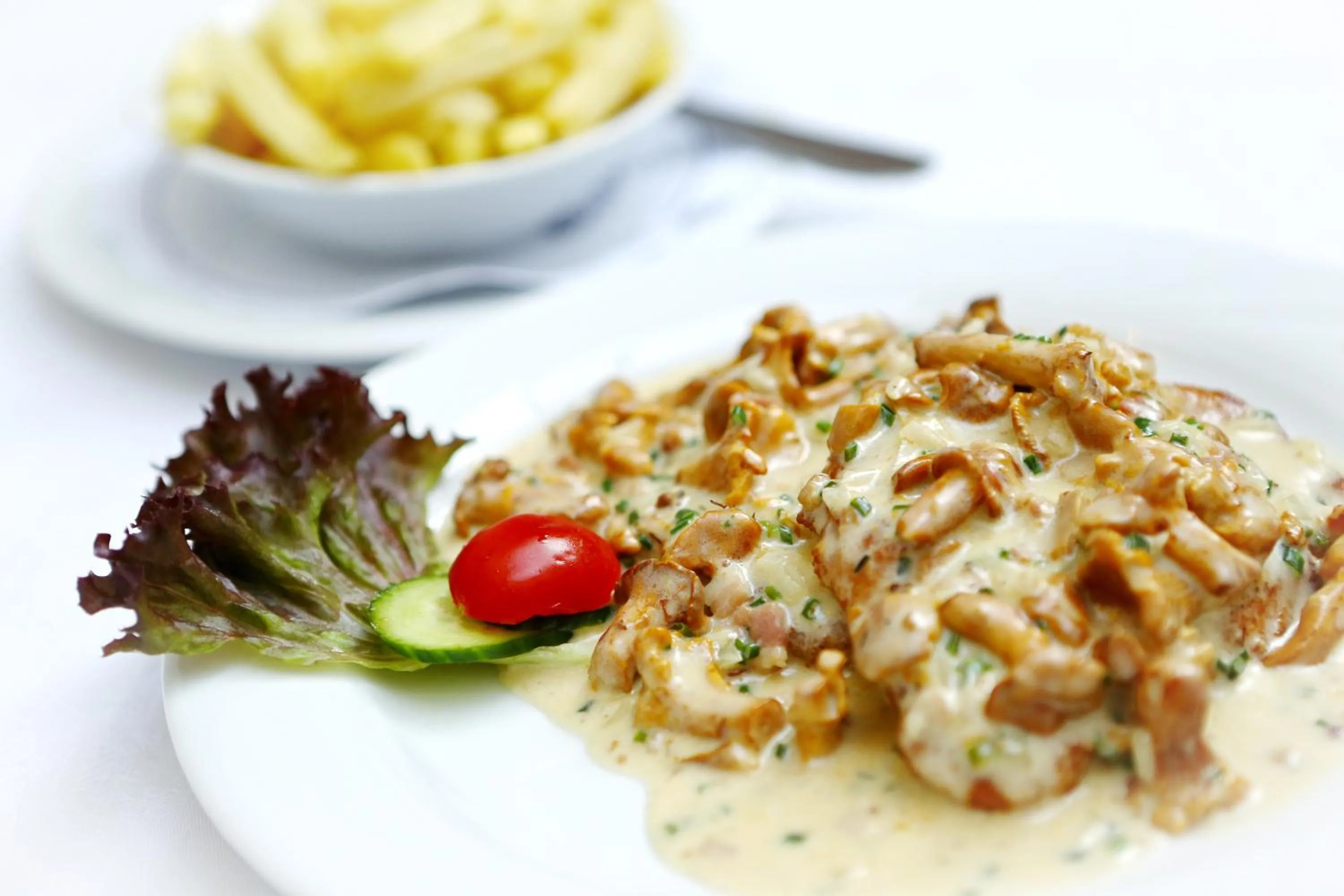 Food close-up in Hotel-Restaurant Wanders