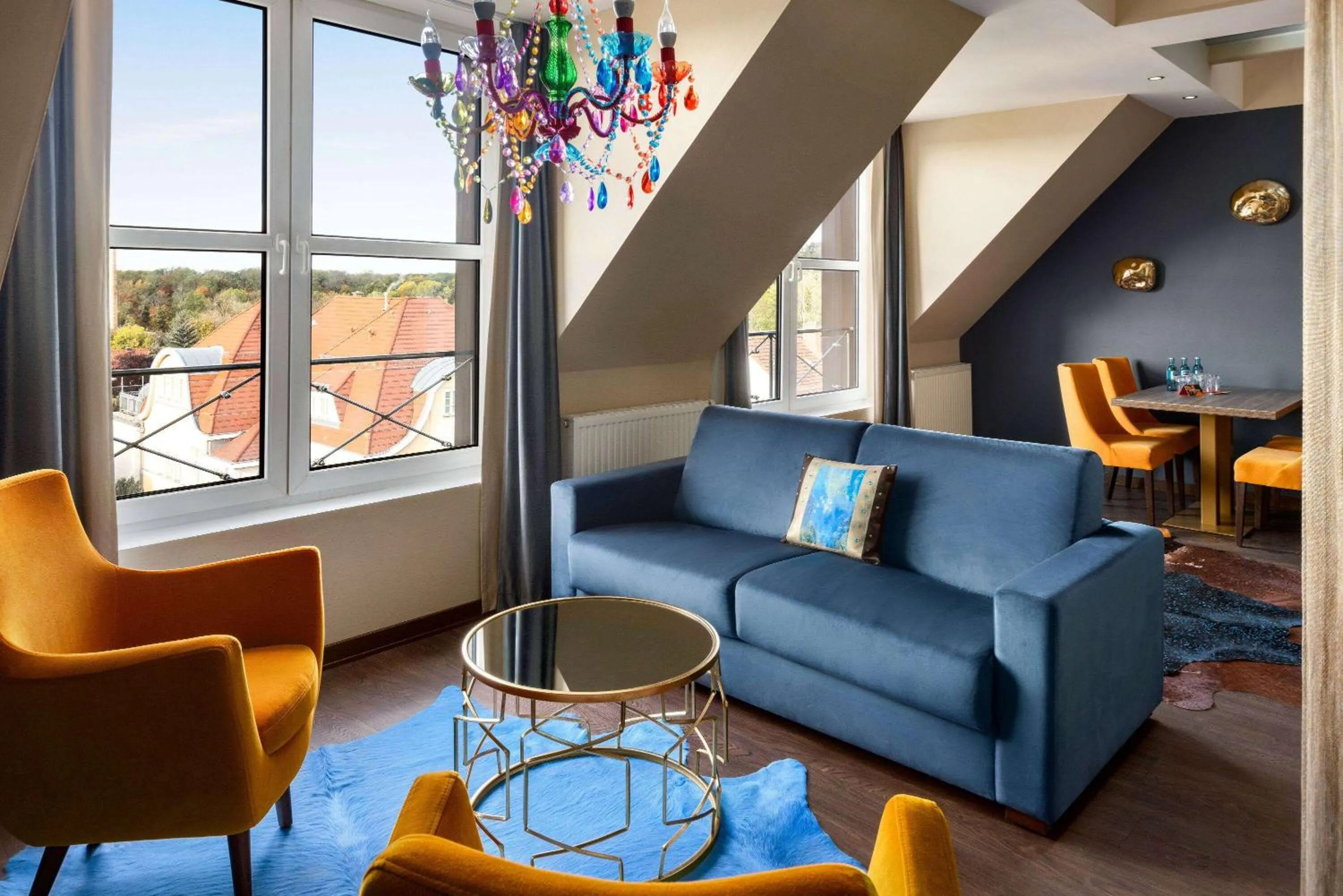 Bed in Amedia Hotel & Suites Leipzig, Trademark Collection by Wyndham