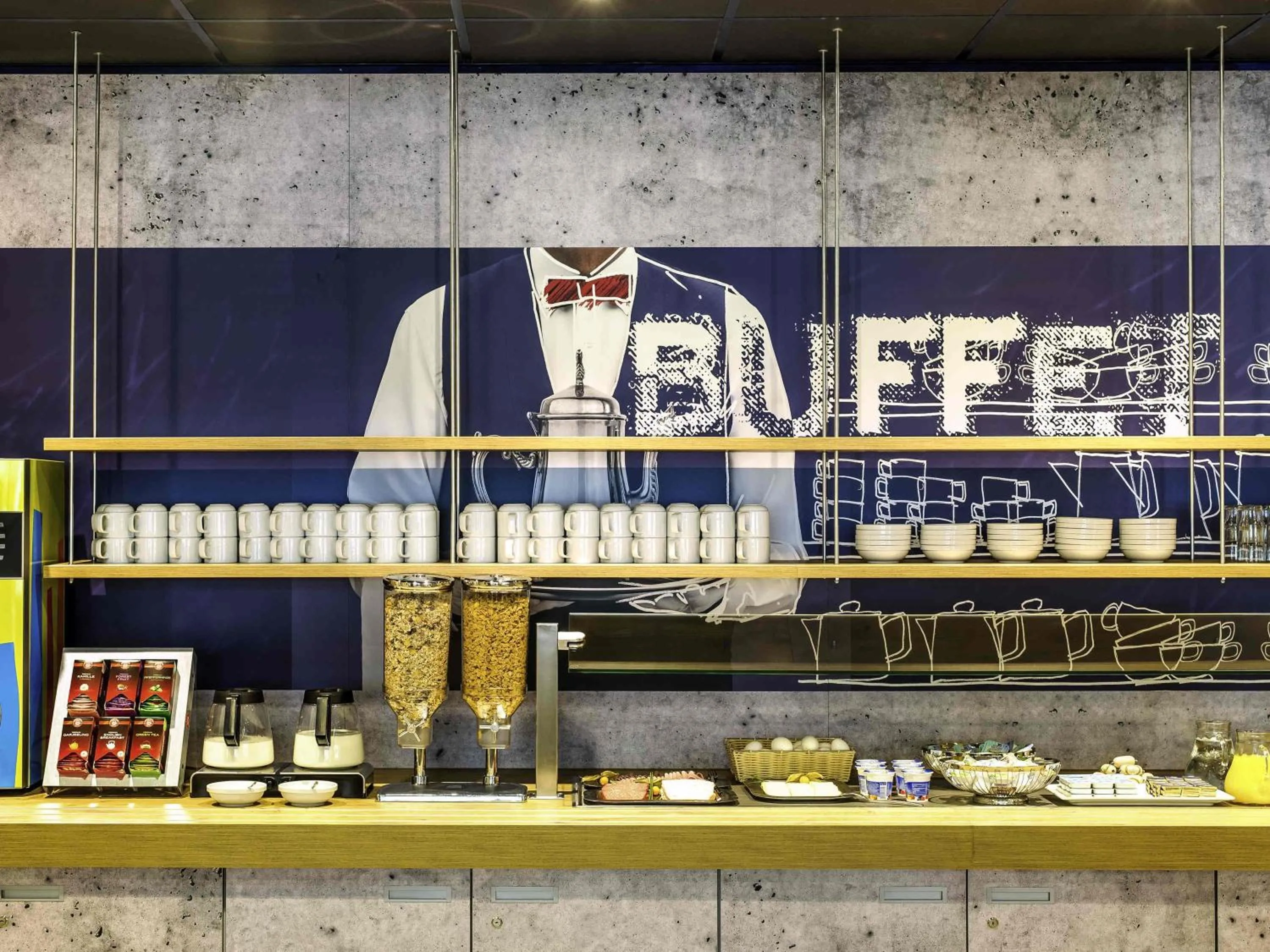 Breakfast in ibis budget Krefeld Messe-Düsseldorf