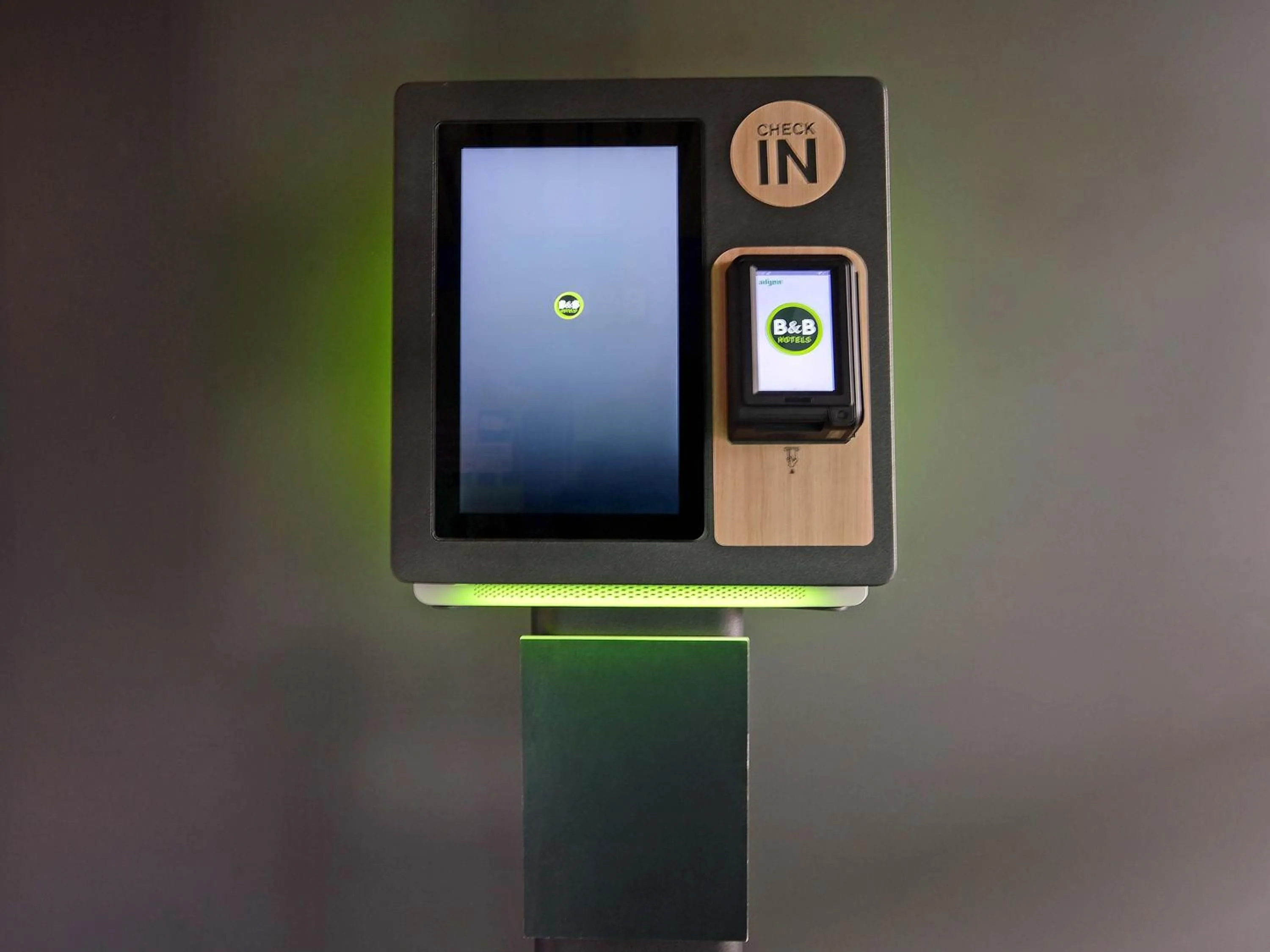 Lobby or reception in B&B HOTEL Willich