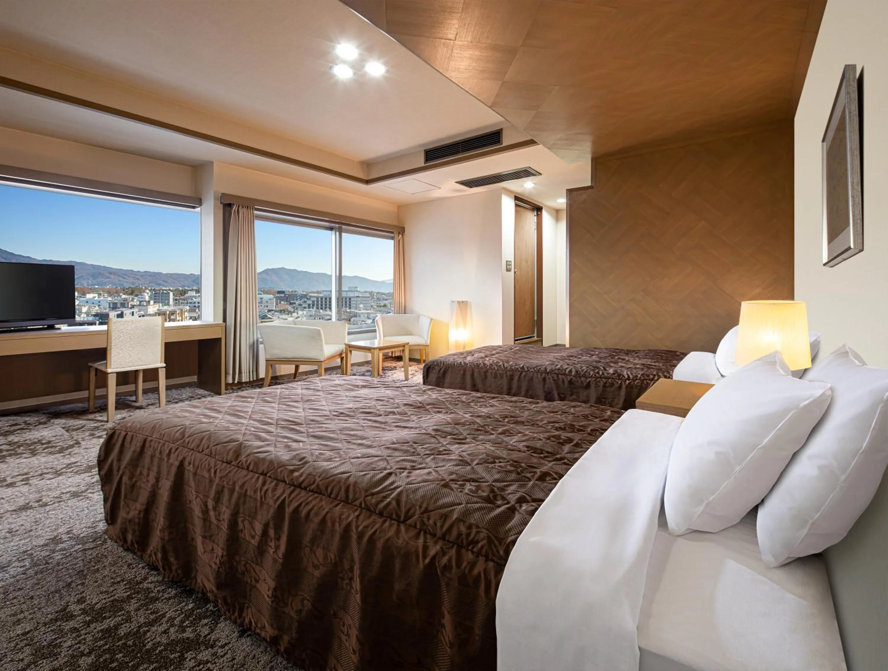 Photo of the whole room, Bed in The Gran Resort Elegante Kyoto