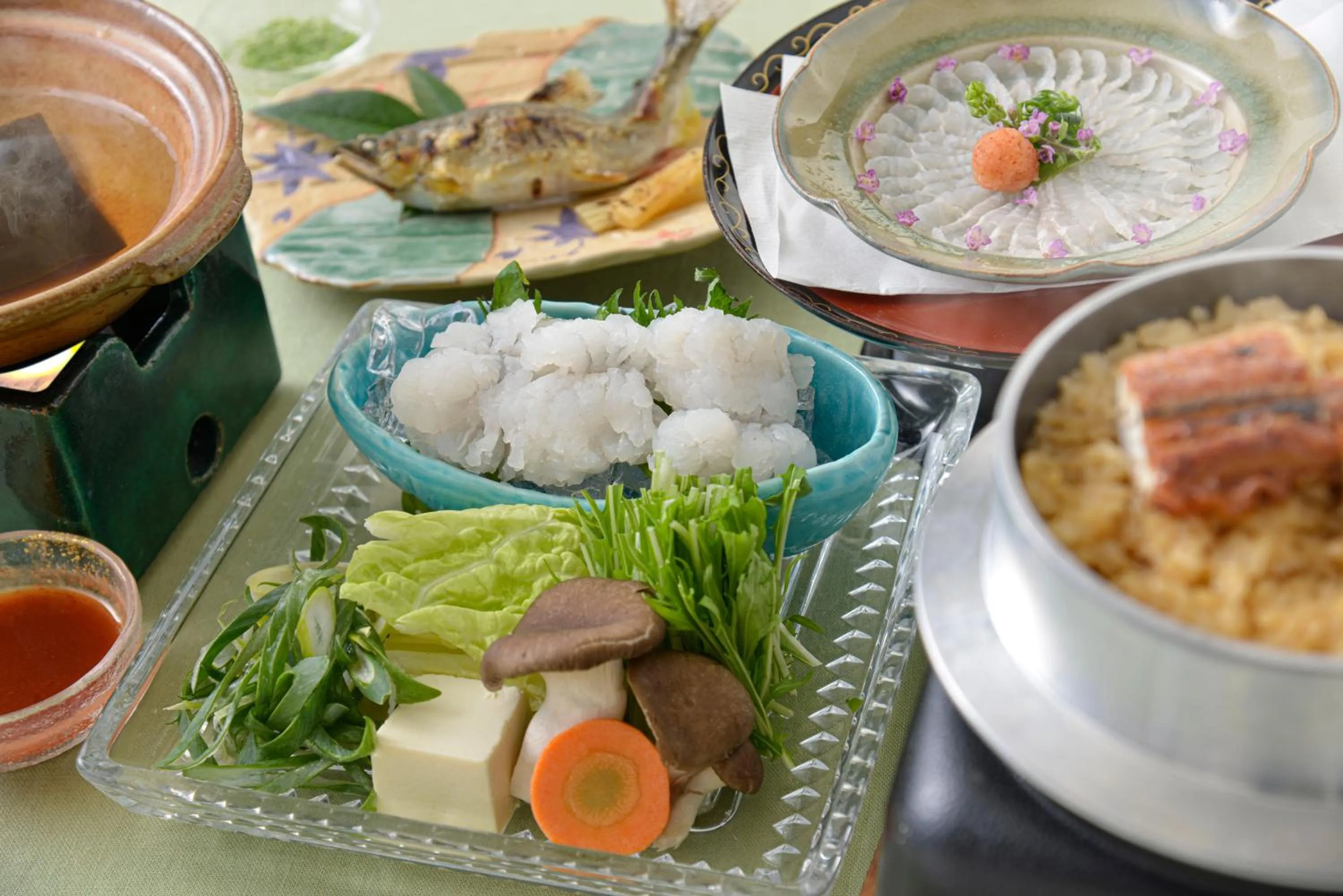 Dinner in The Gran Resort Elegante Kyoto