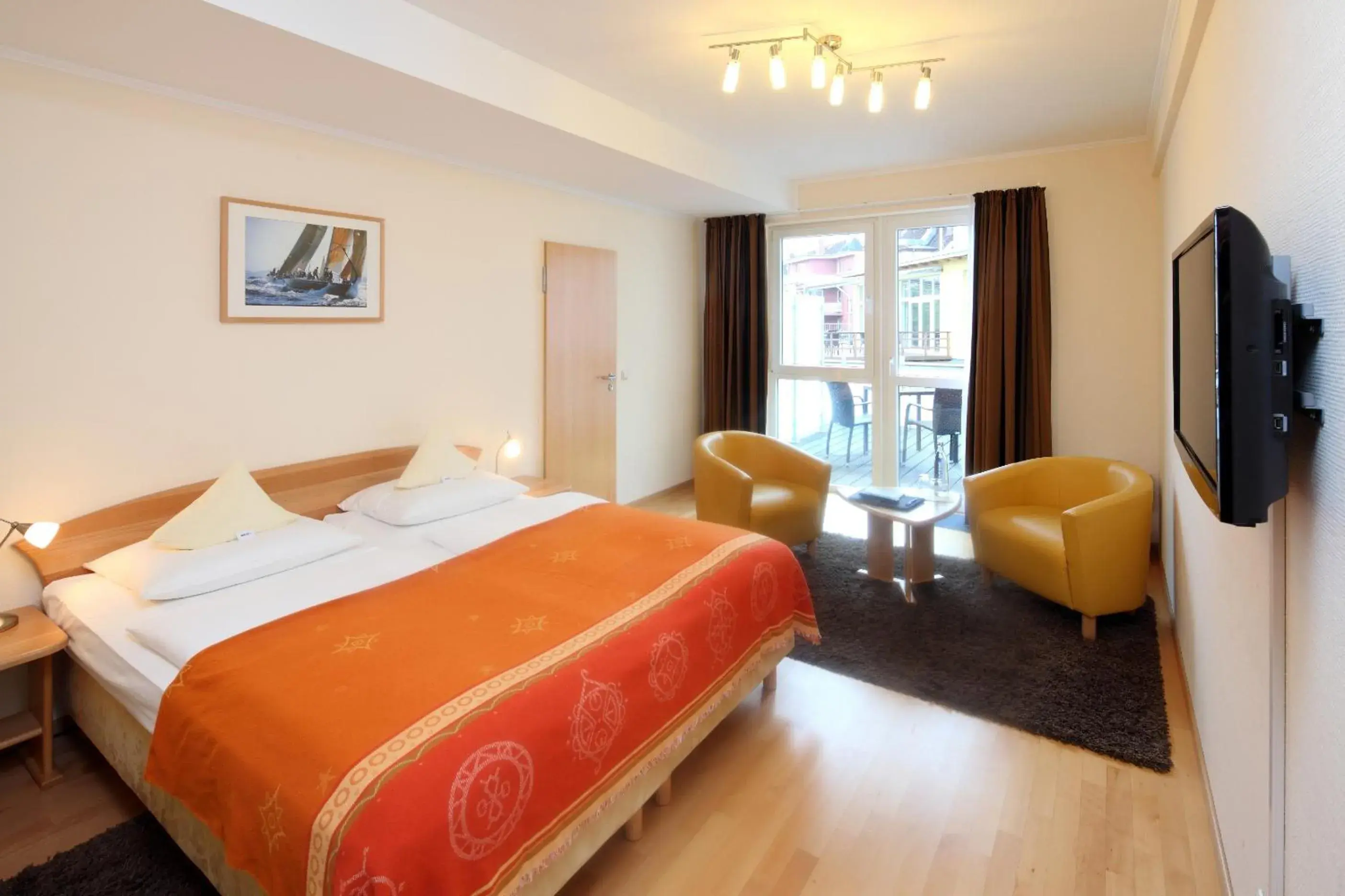 Comfort Double Room in Hotel Am Segelhafen Comfort Double Room in Hotel Am Segelhafen