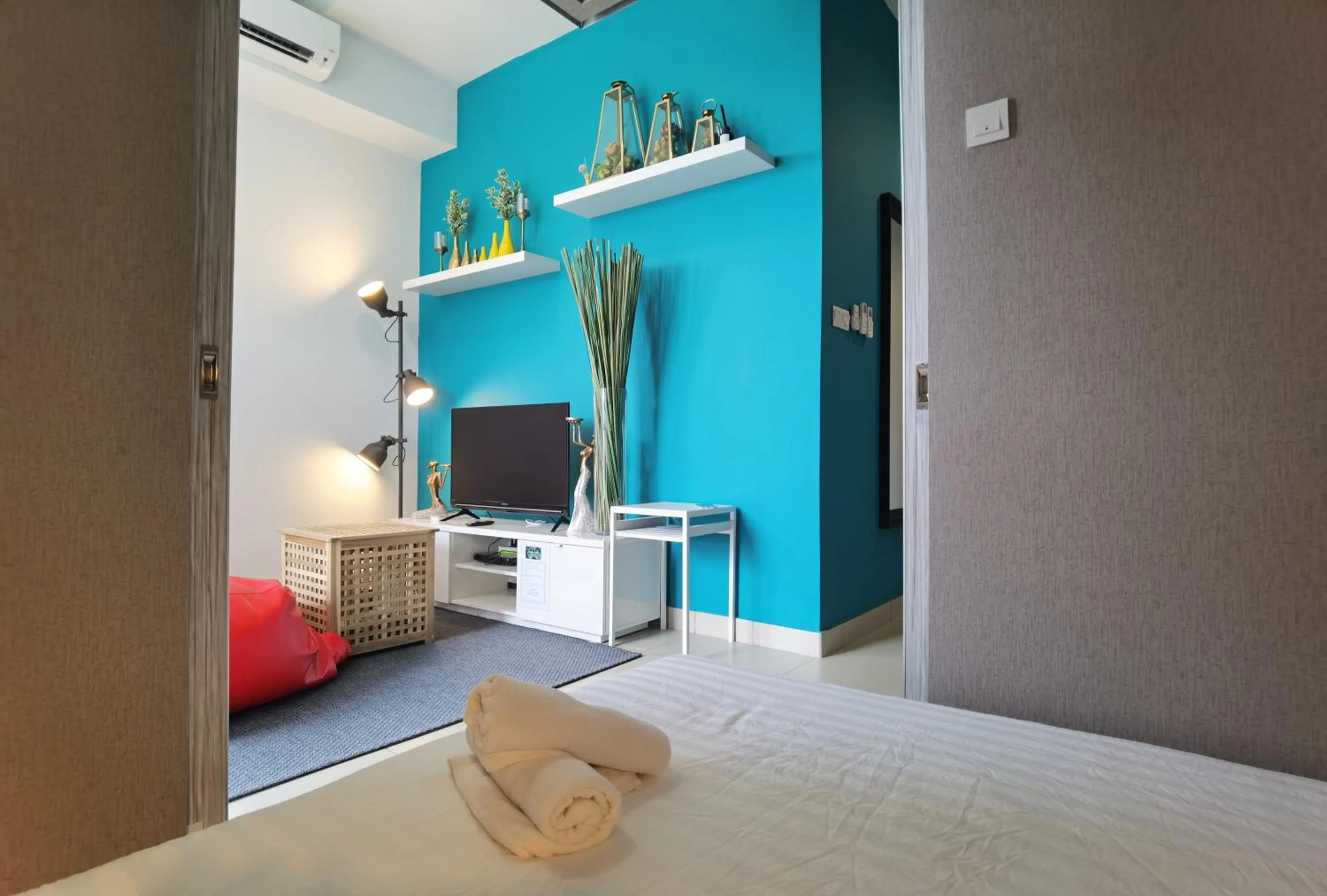 Living room, Bed in Master Suite@Midhill Genting Highlands (Free Wi-Fi)