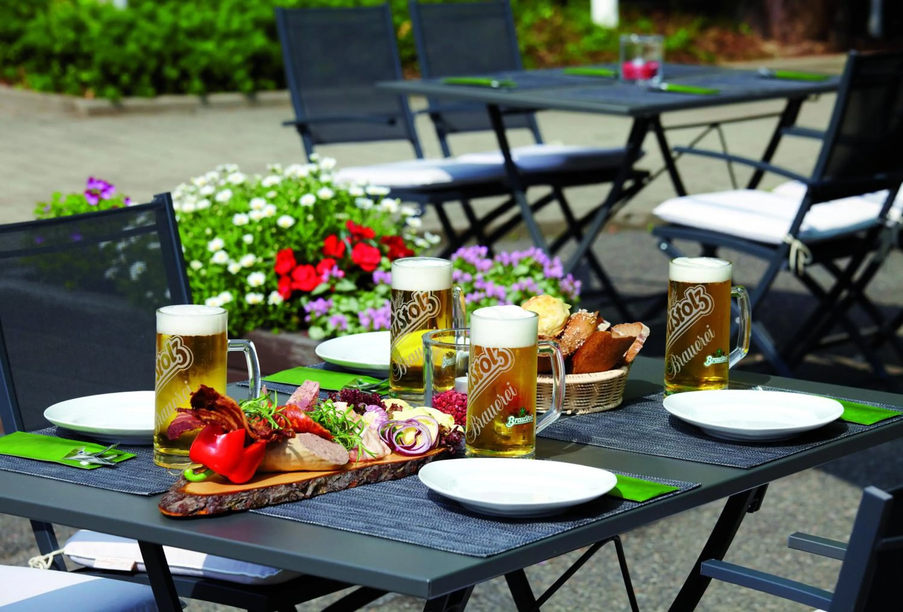 Balcony/Terrace in Seaside Residenz Hotel Chemnitz