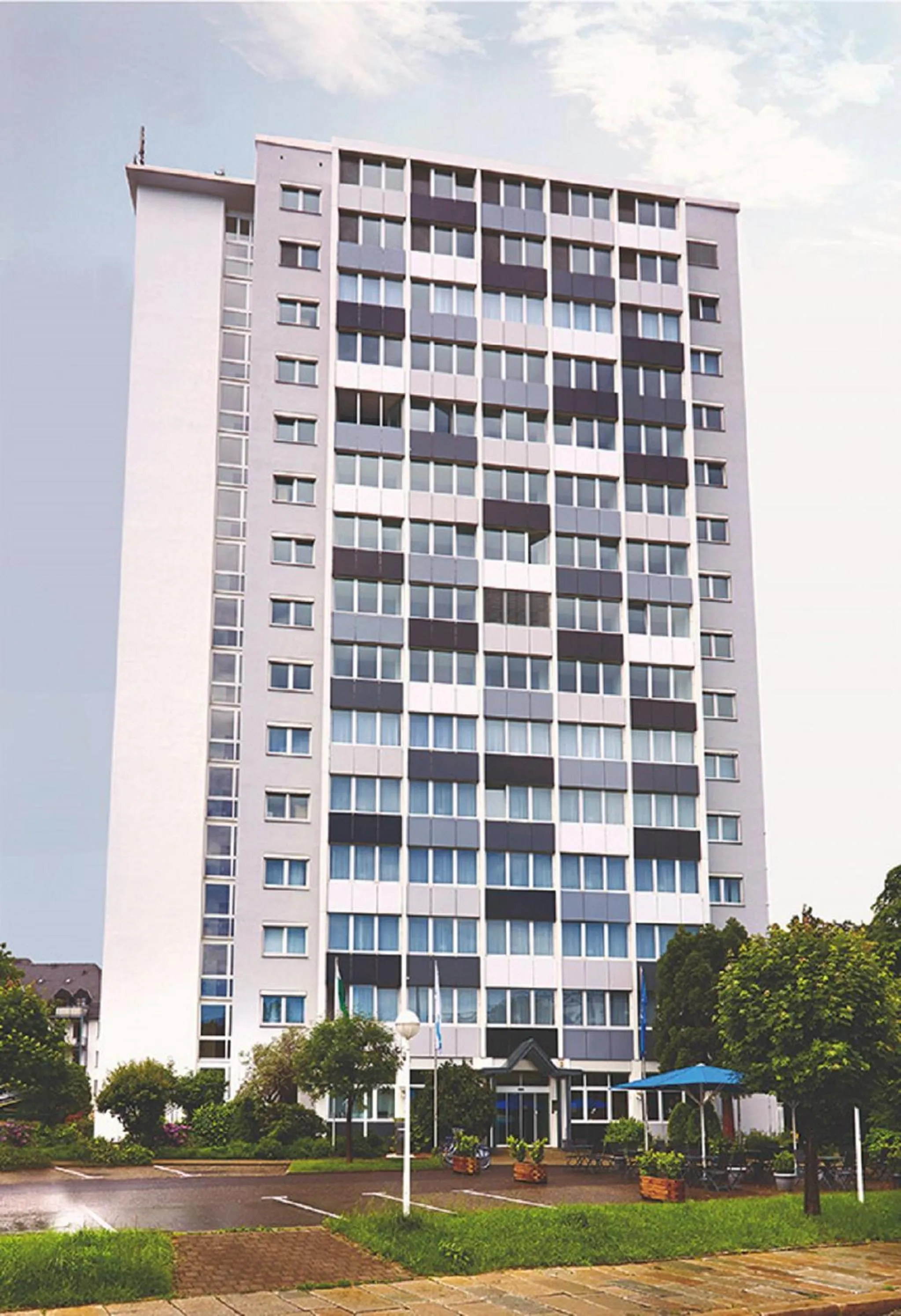 Property building in Seaside Residenz Hotel Chemnitz