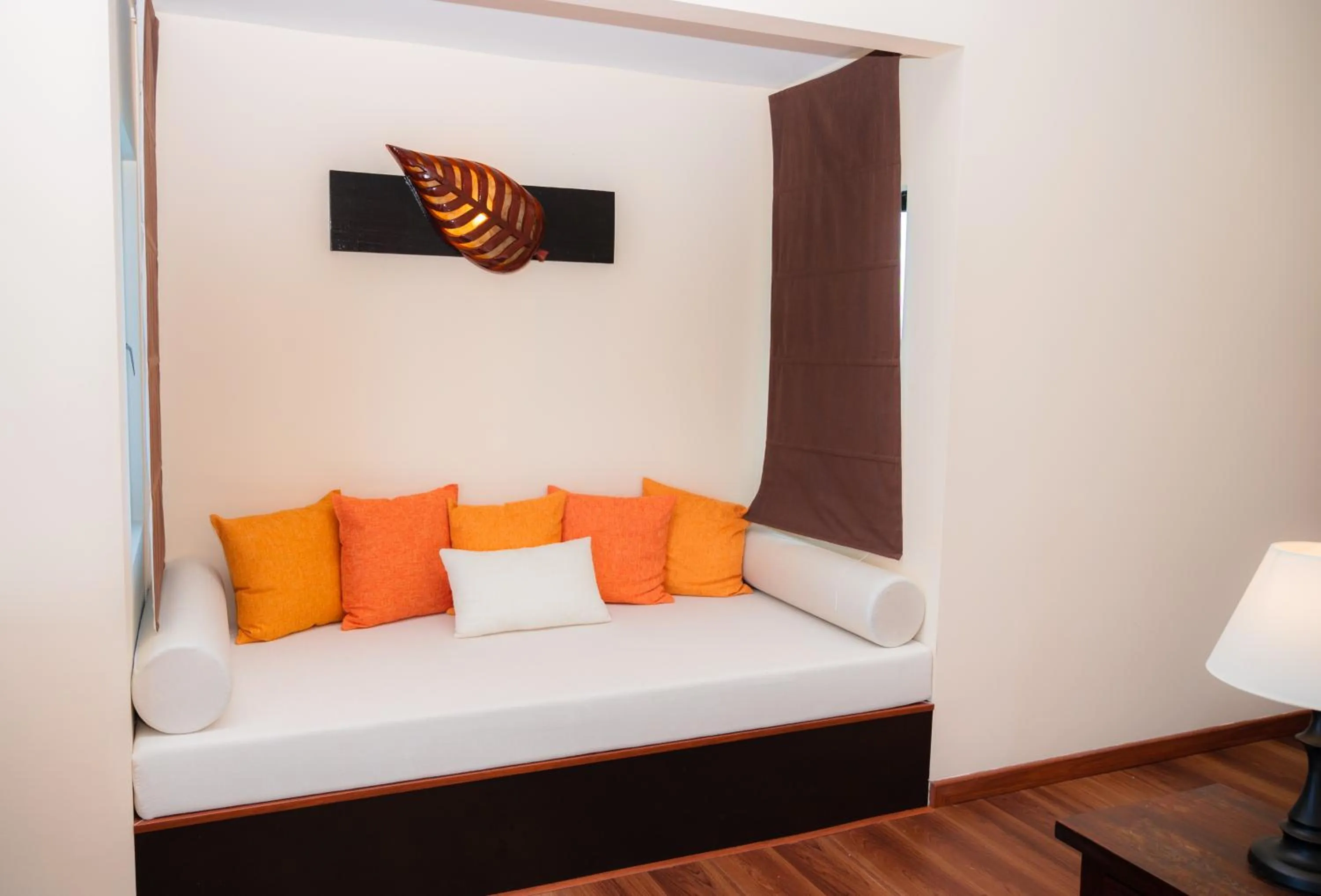 Bed in Sea Star Resort Semporna