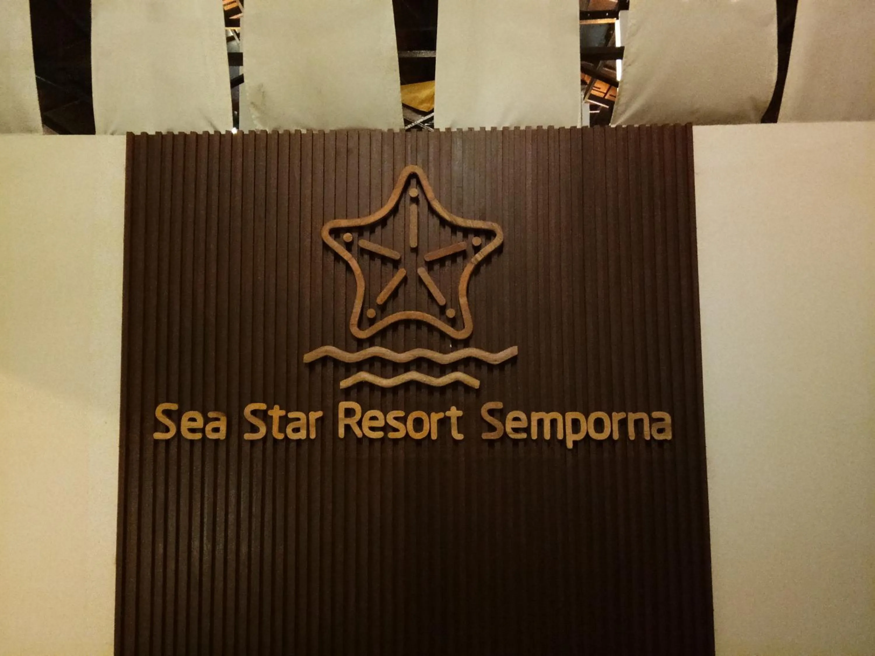 Property logo or sign in Sea Star Resort Semporna