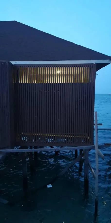 Patio in Sea Star Resort Semporna