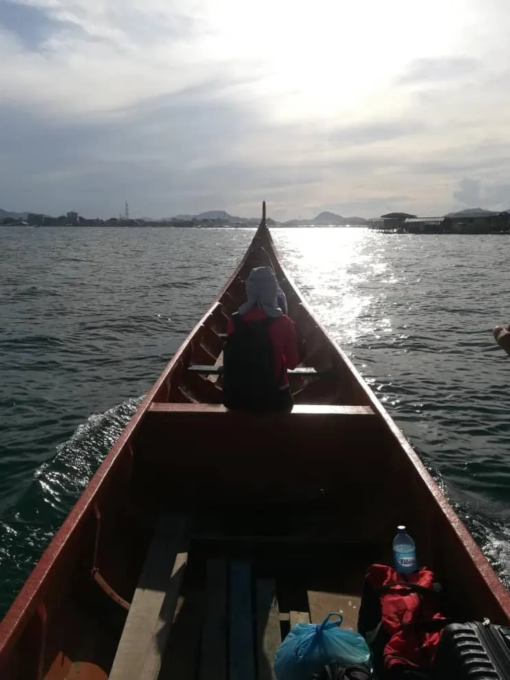 Sunset in Sea Star Resort Semporna