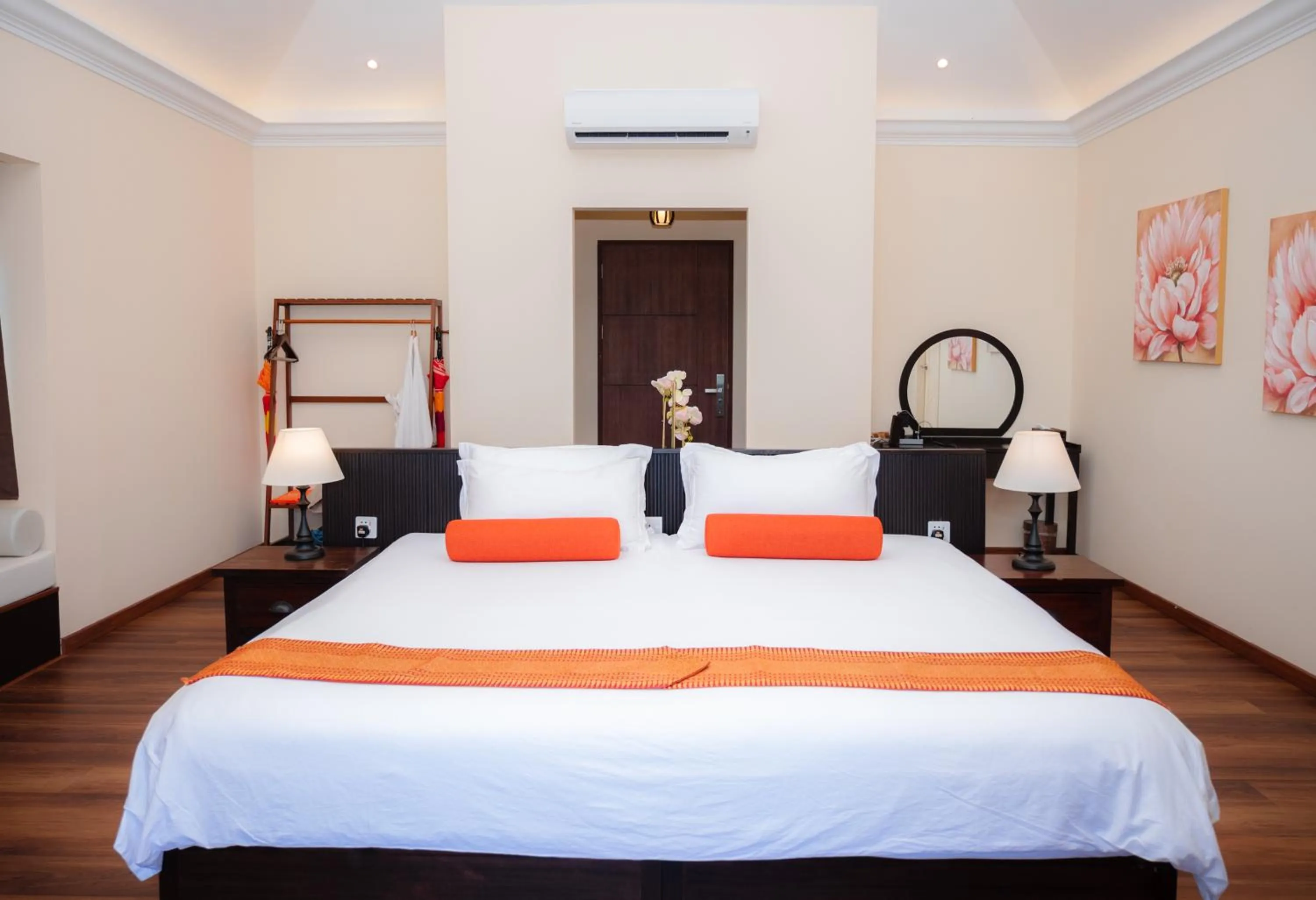 Bed in Sea Star Resort Semporna