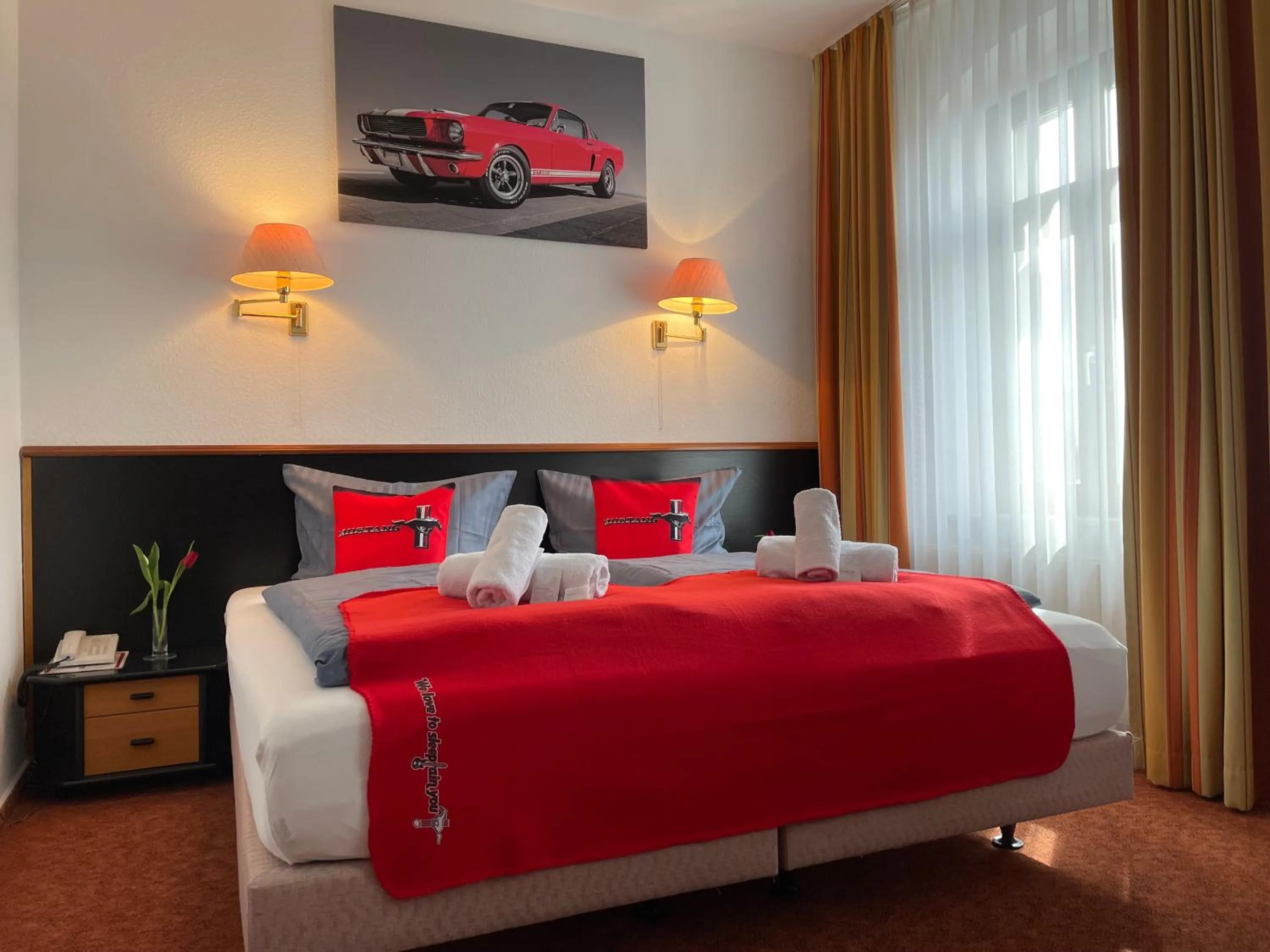 Bed in MUSTANG INN am Großen Garten