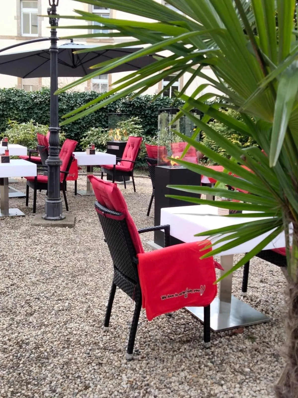 Garden in MUSTANG INN am Großen Garten