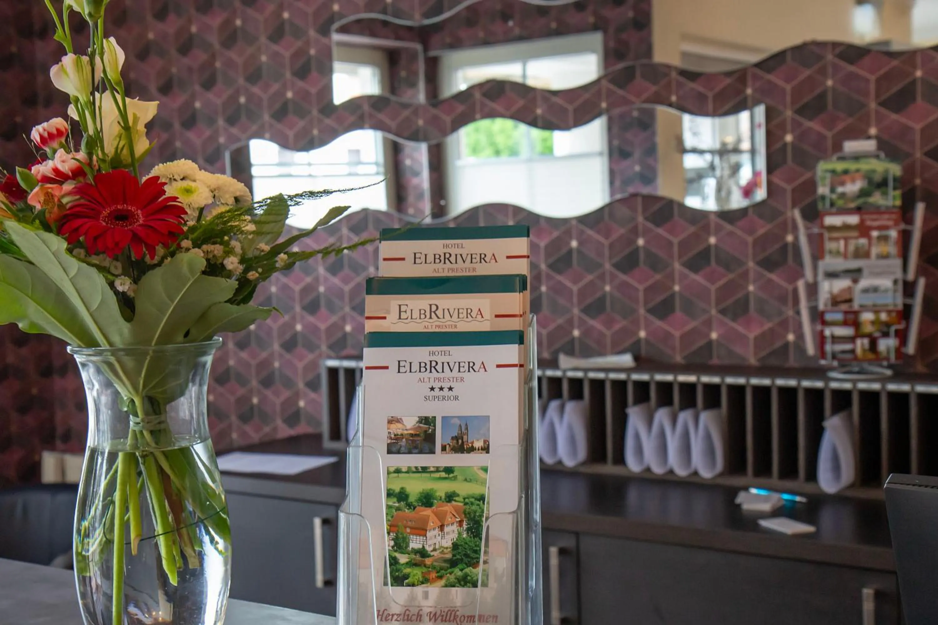 Lobby or reception in Hotel ELBRIVERA Alt Prester