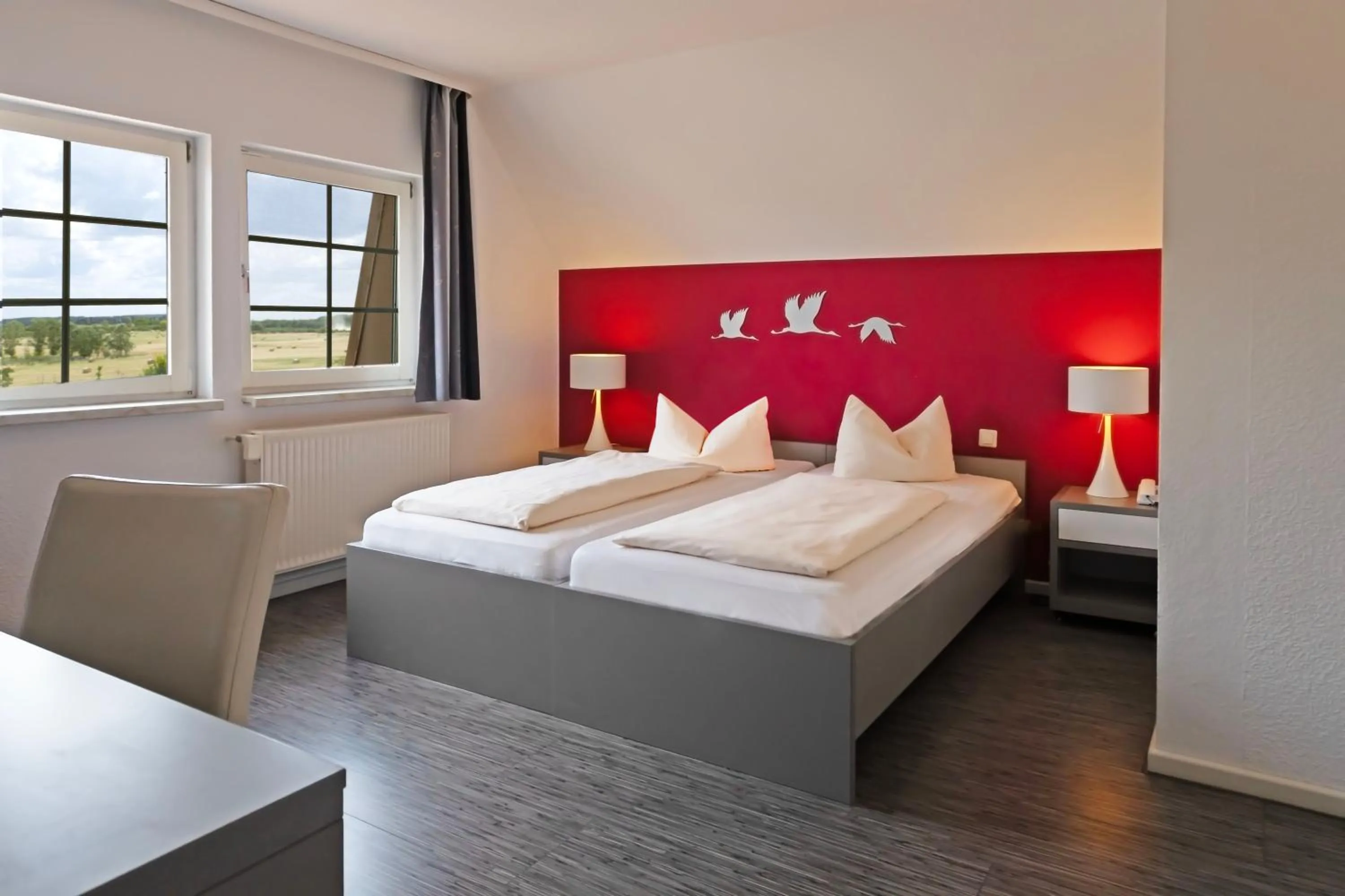 Bed in Hotel ELBRIVERA Alt Prester