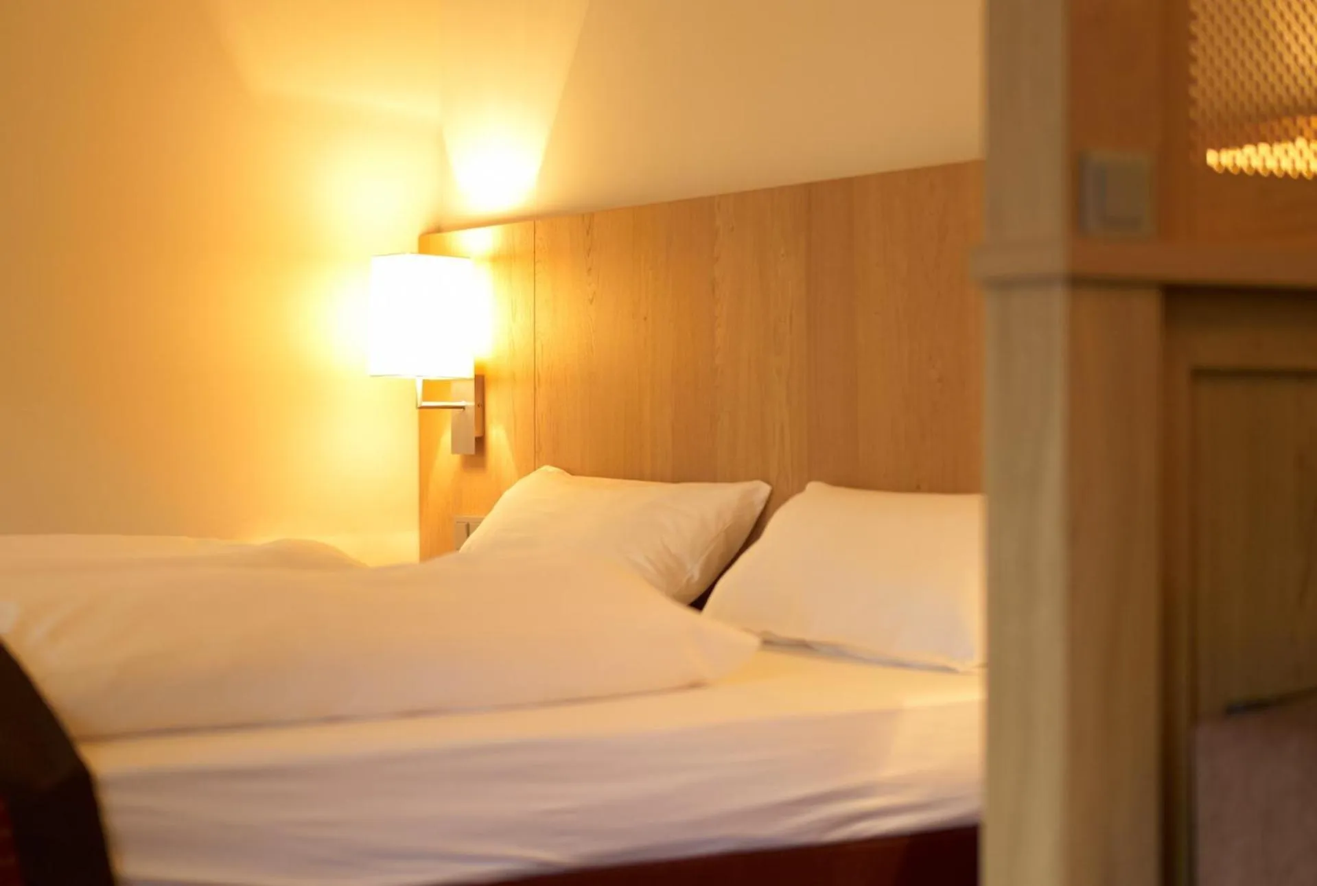 Bed in Berghotel Hohe Mark