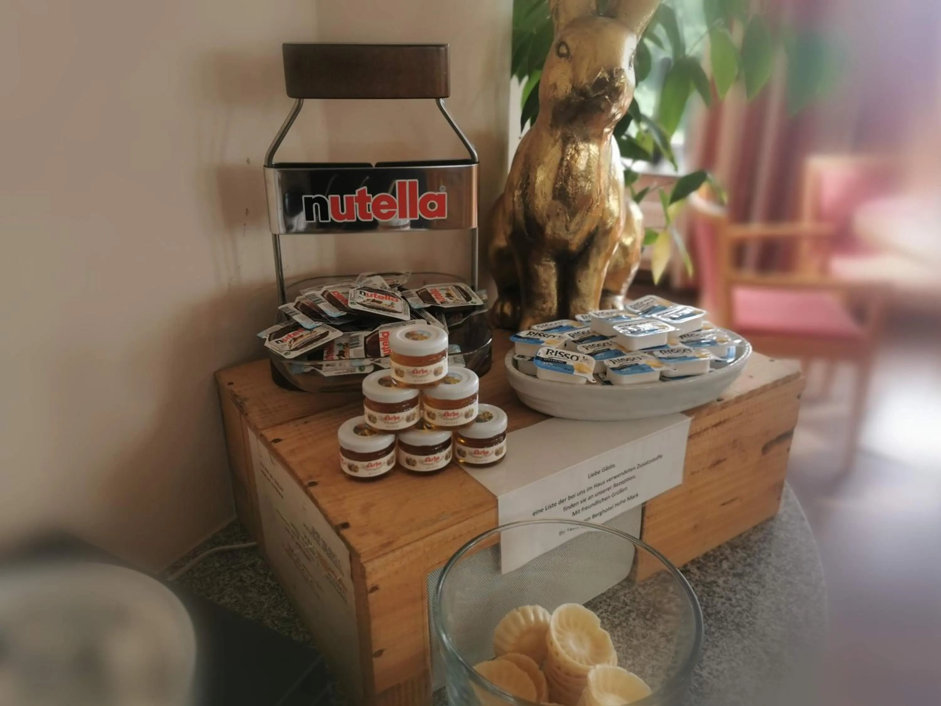 Breakfast in Berghotel Hohe Mark