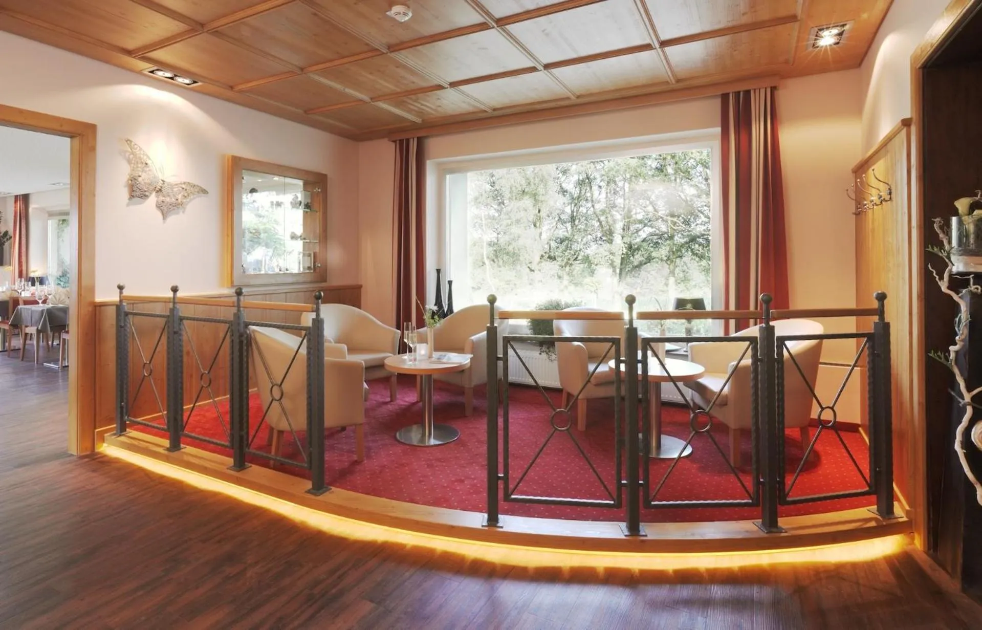 Lobby or reception in Berghotel Hohe Mark