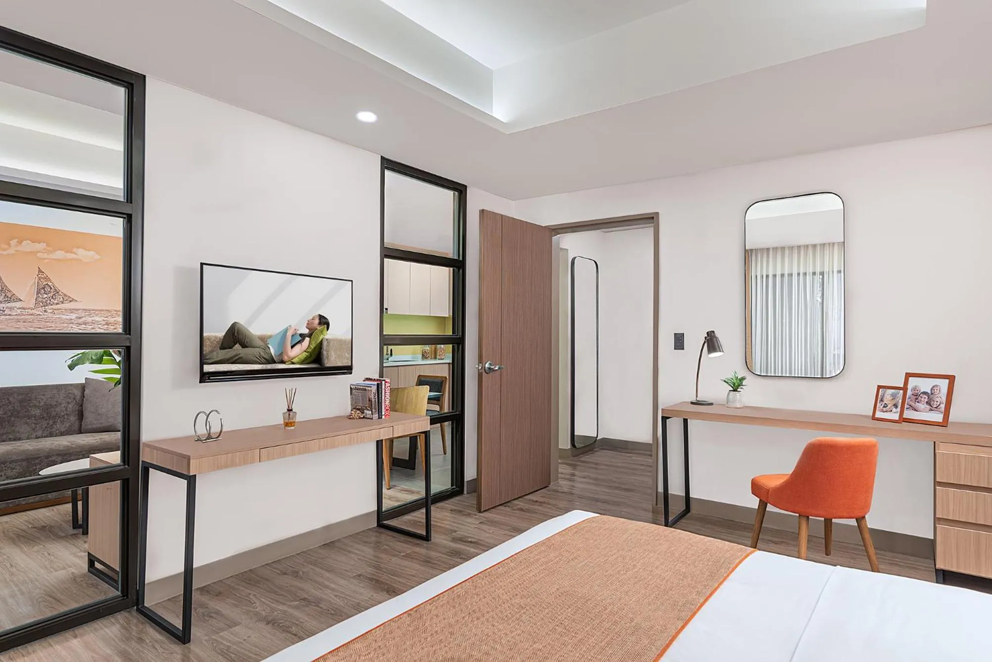 Bedroom, Bed in Citadines Amigo Iloilo