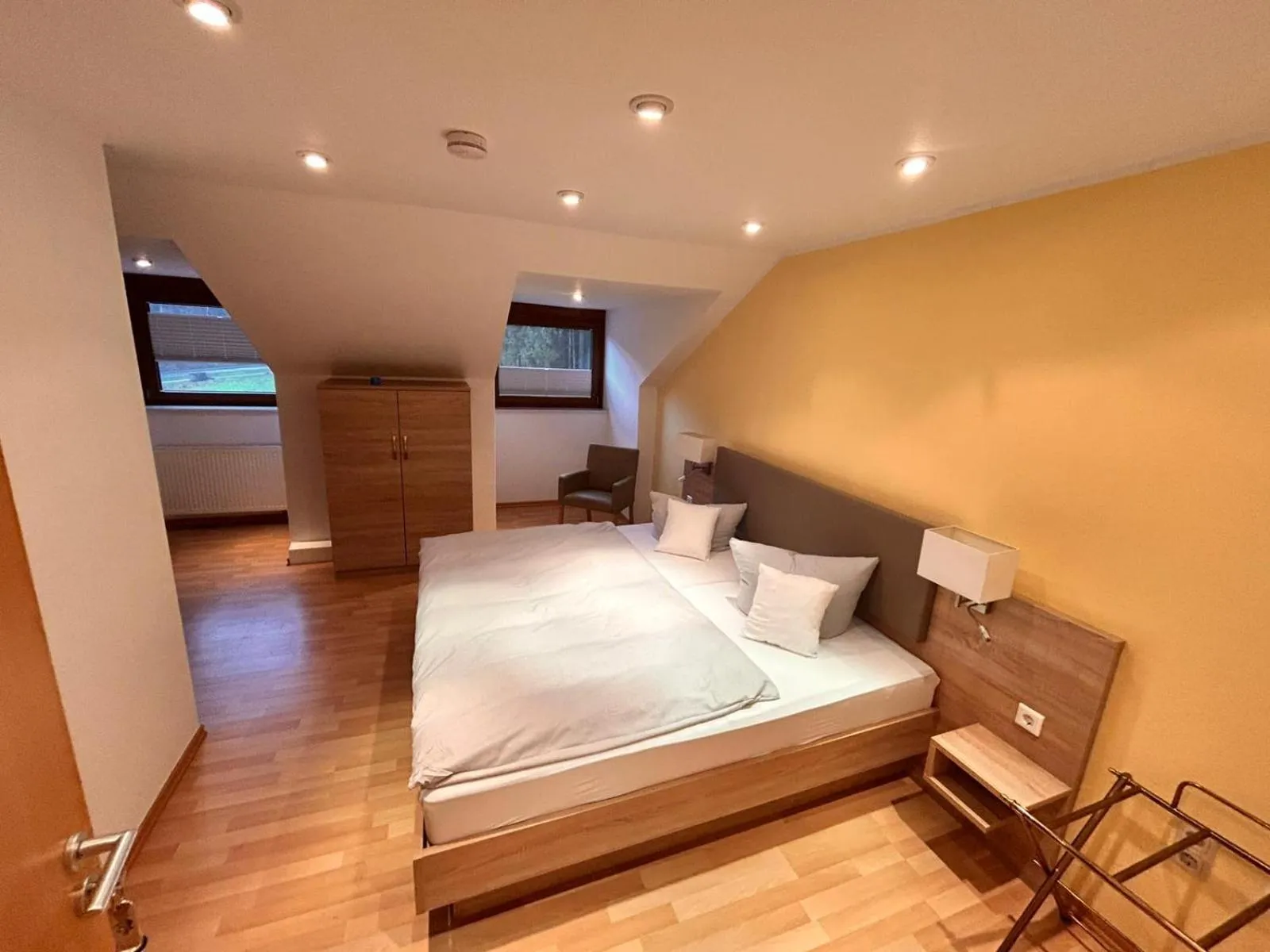 Photo of the whole room, Bed in Hotel Herrenrest