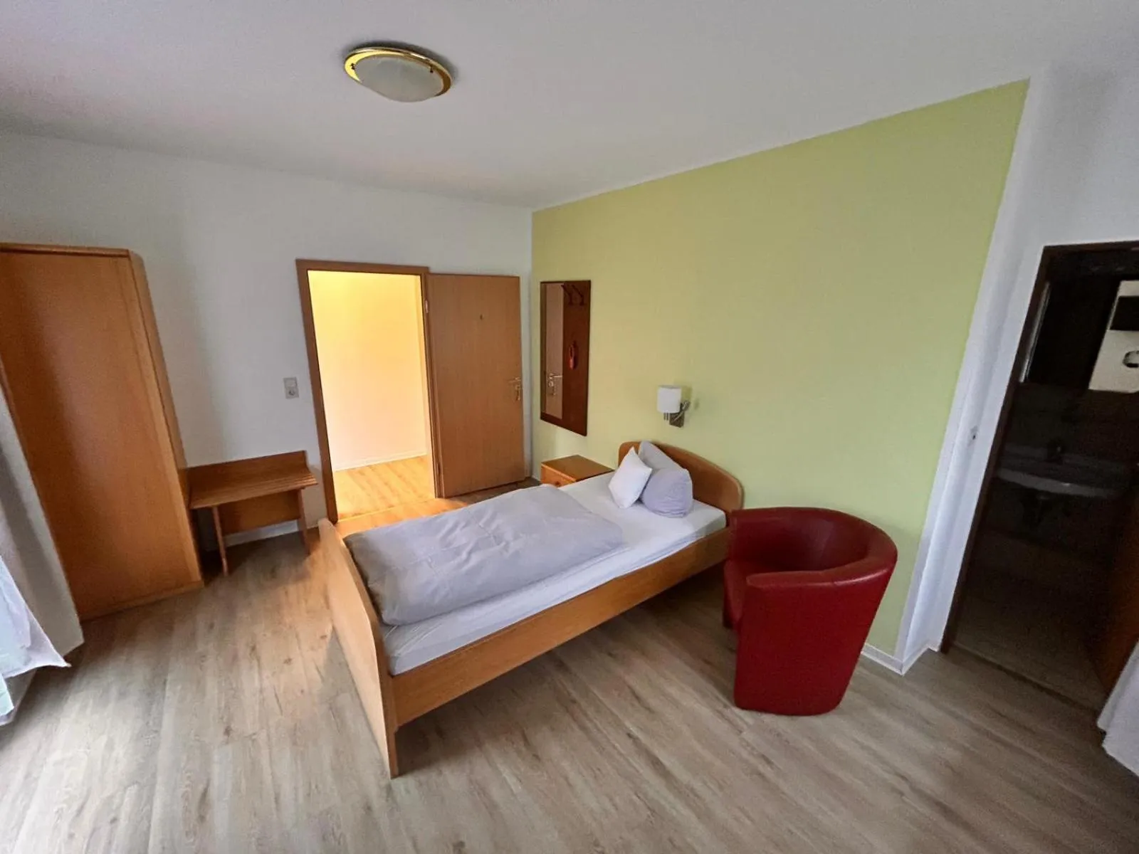 Photo of the whole room, Bed in Hotel Herrenrest
