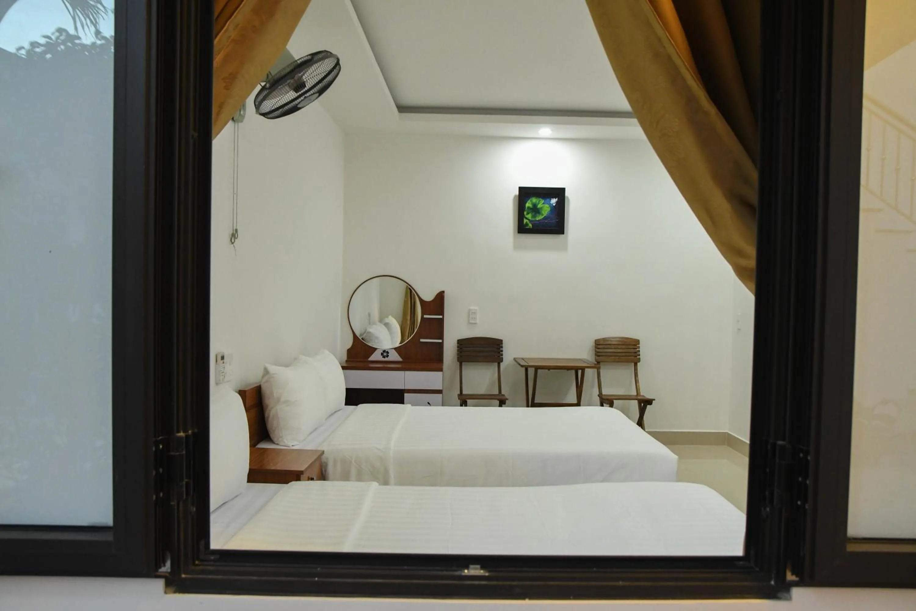 Bed in Asean Garden Homestay Hue