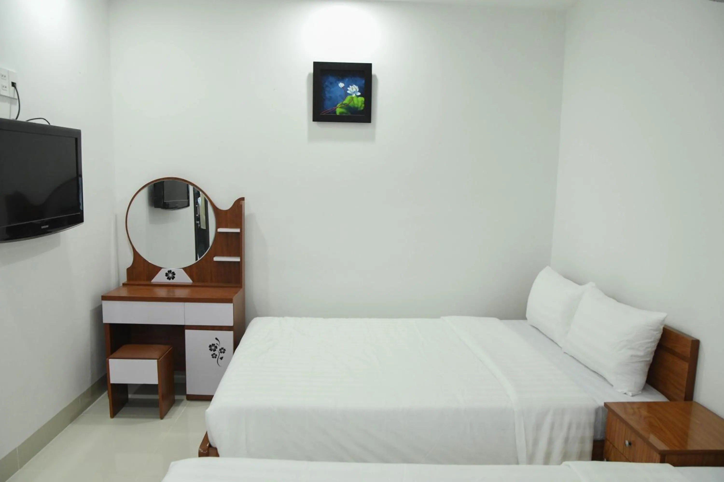 Bed in Asean Garden Homestay Hue