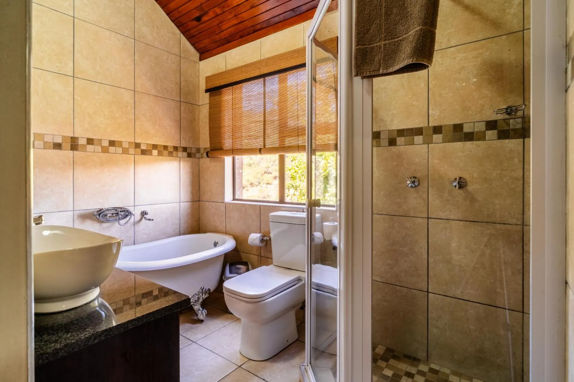 Shower in ATKV Klein-Kariba