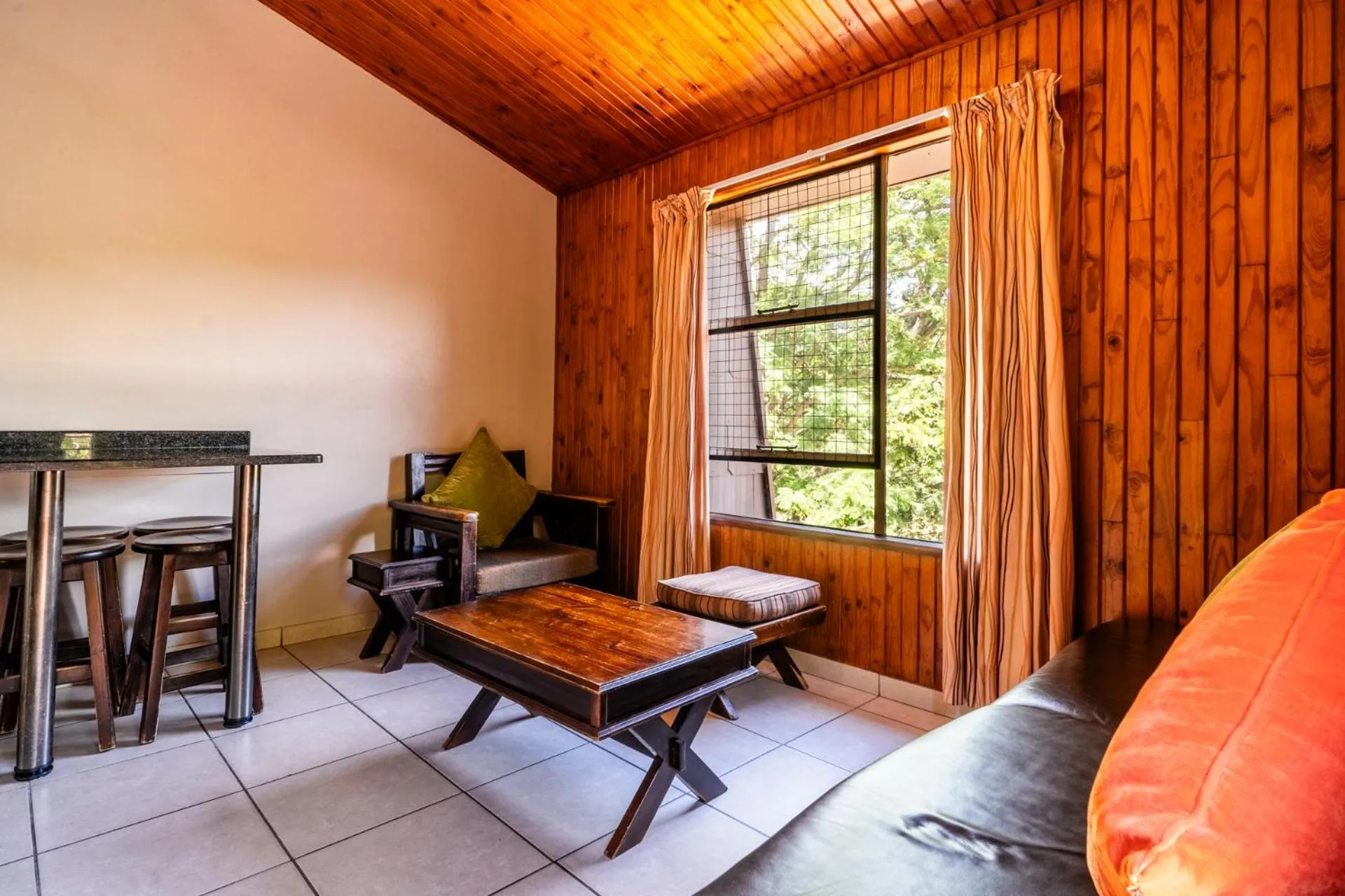 Seating area in ATKV Klein-Kariba