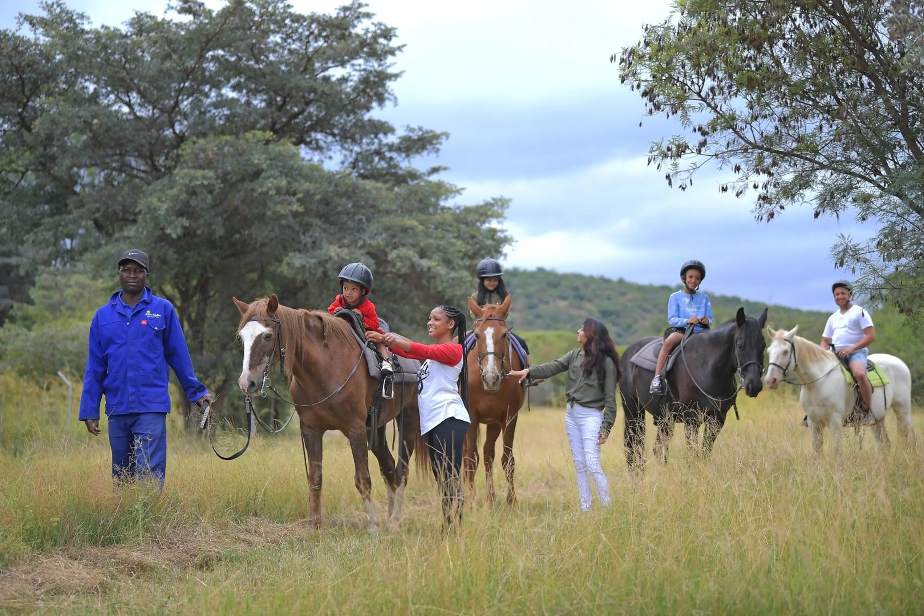 Horse-riding in ATKV Klein-Kariba