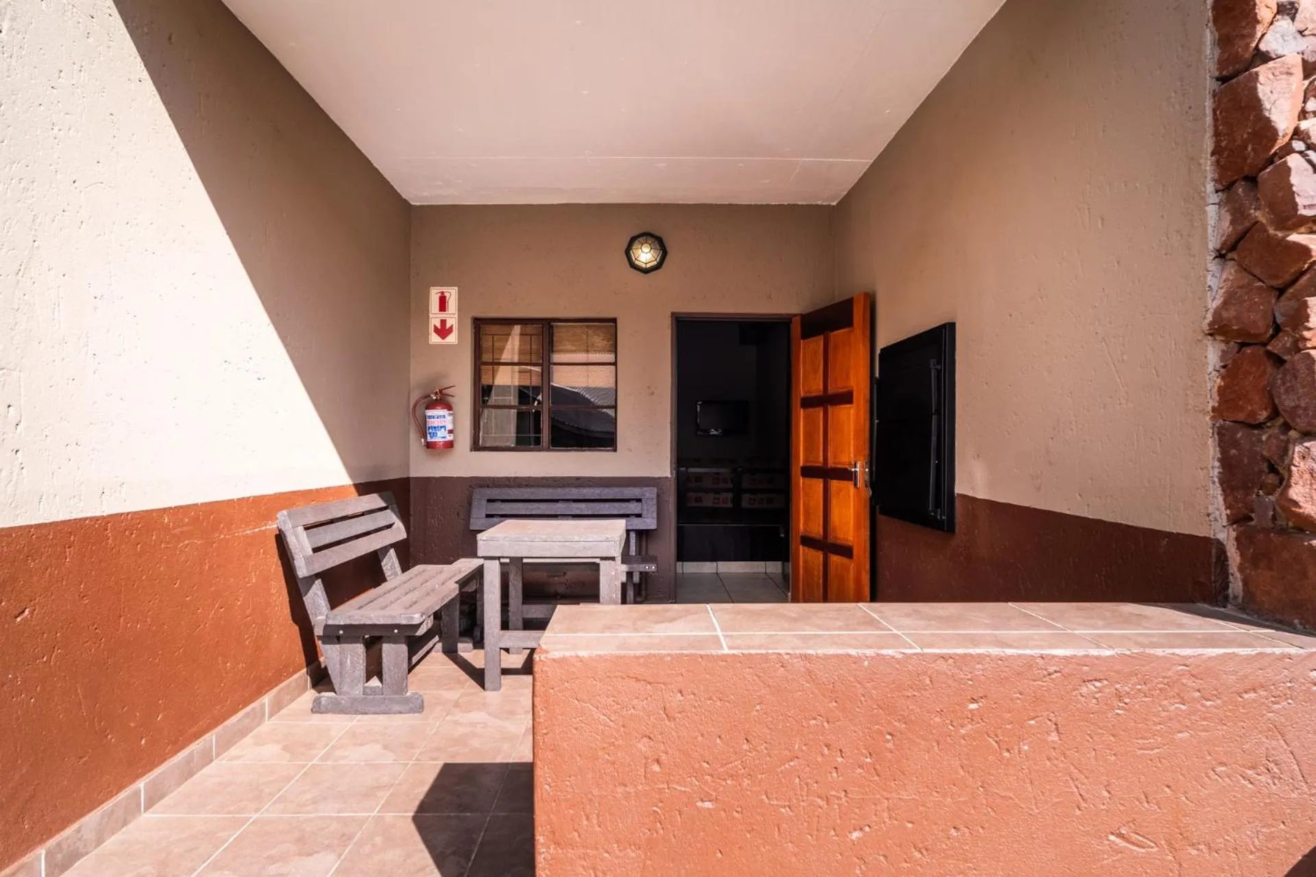 Patio in ATKV Klein-Kariba