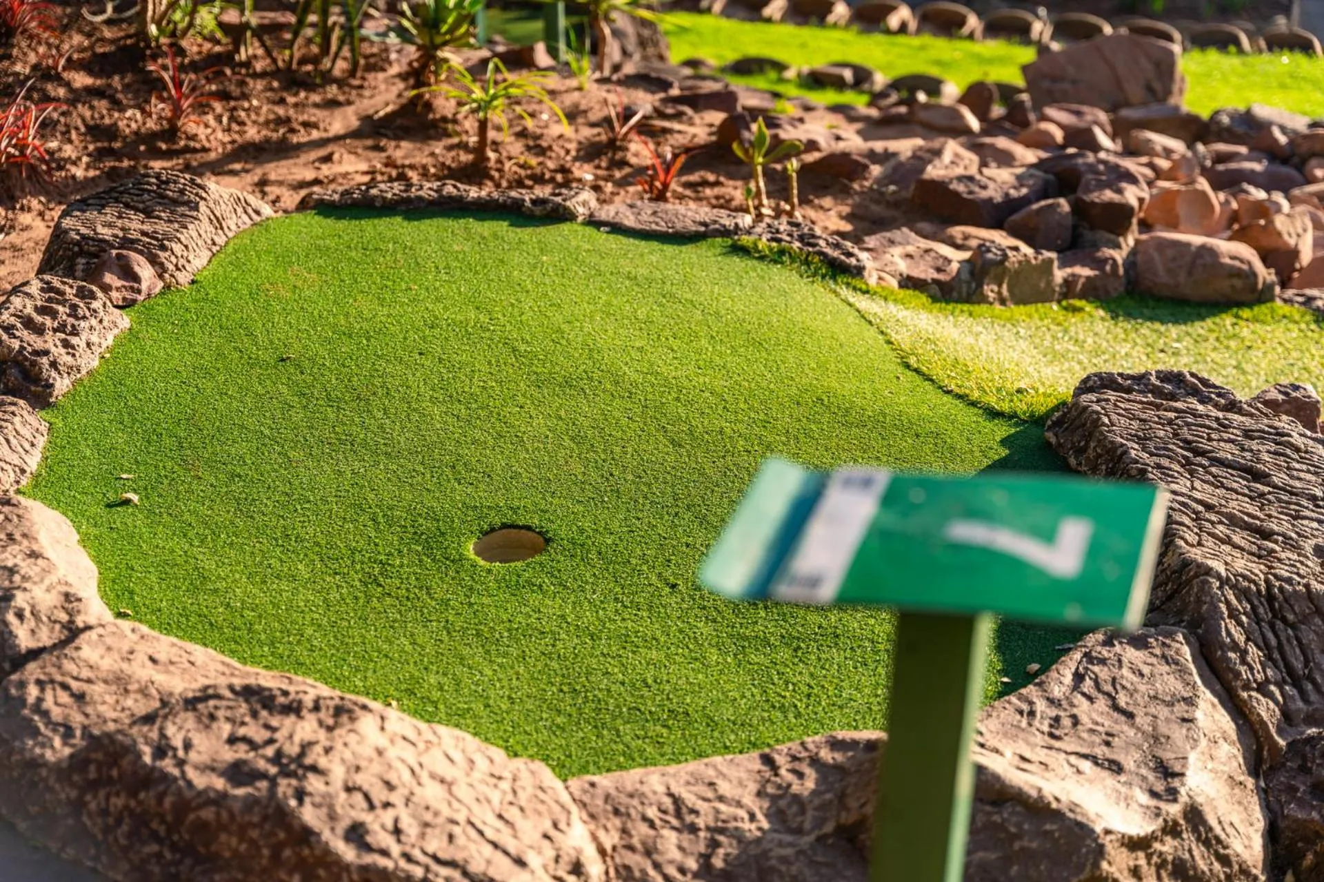 Minigolf in ATKV Klein-Kariba