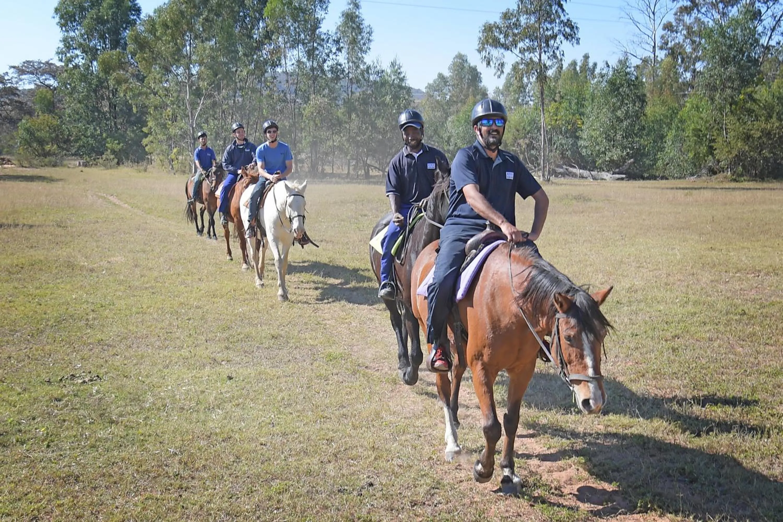 Horse-riding in ATKV Klein-Kariba