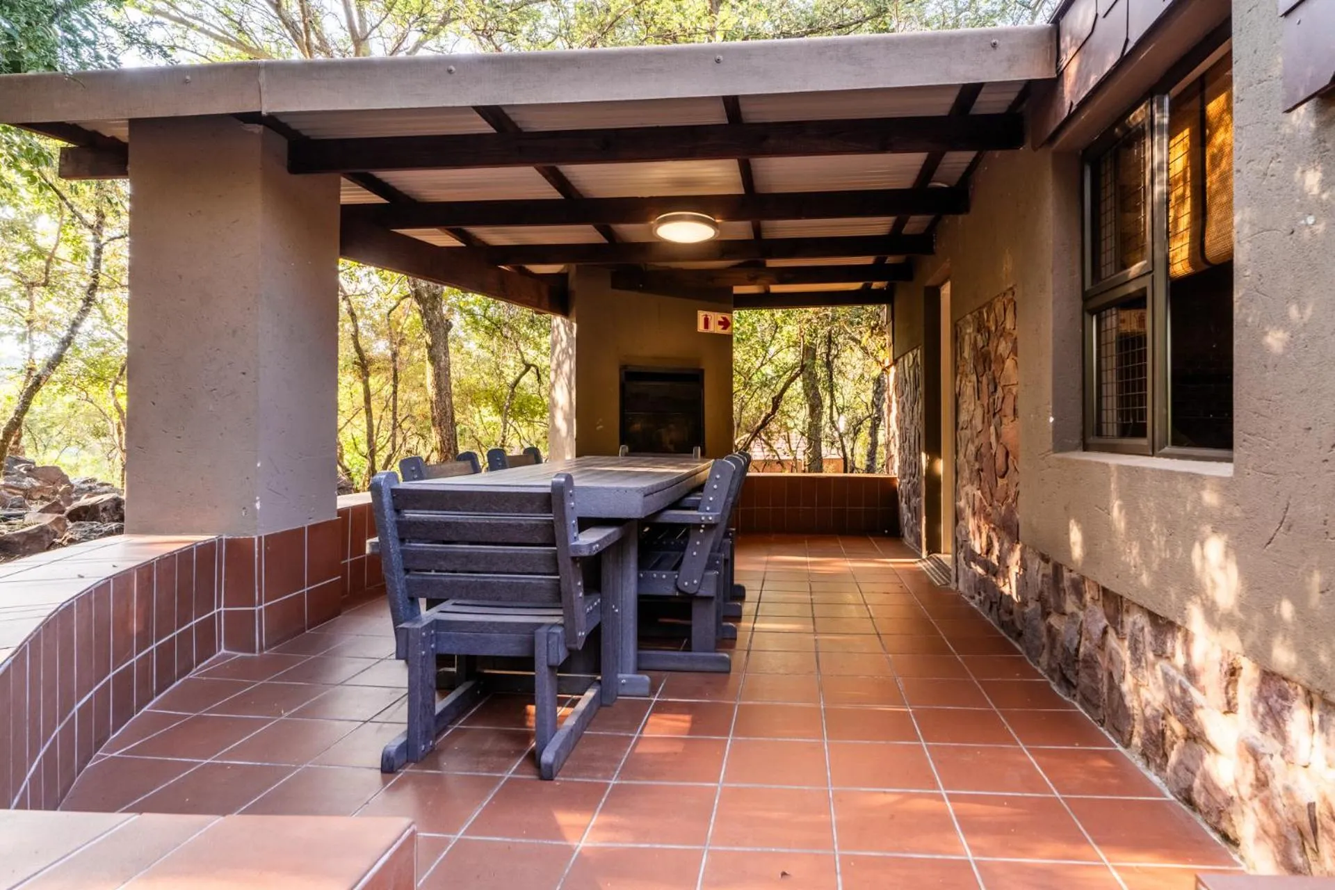 Patio in ATKV Klein-Kariba