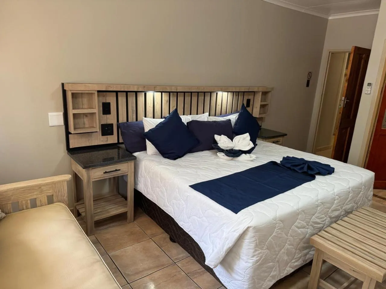 Bed in ATKV Klein-Kariba