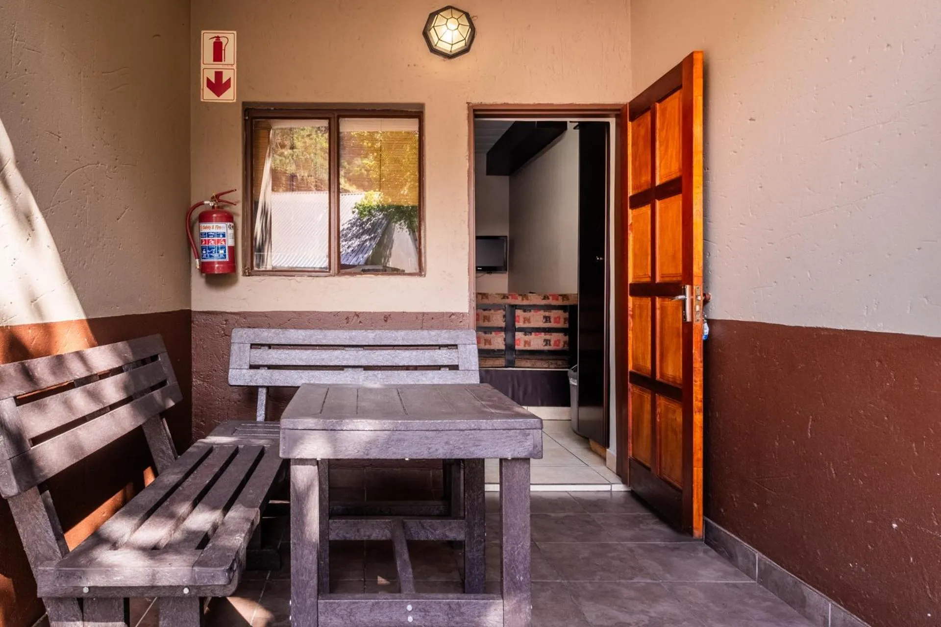 Patio in ATKV Klein-Kariba