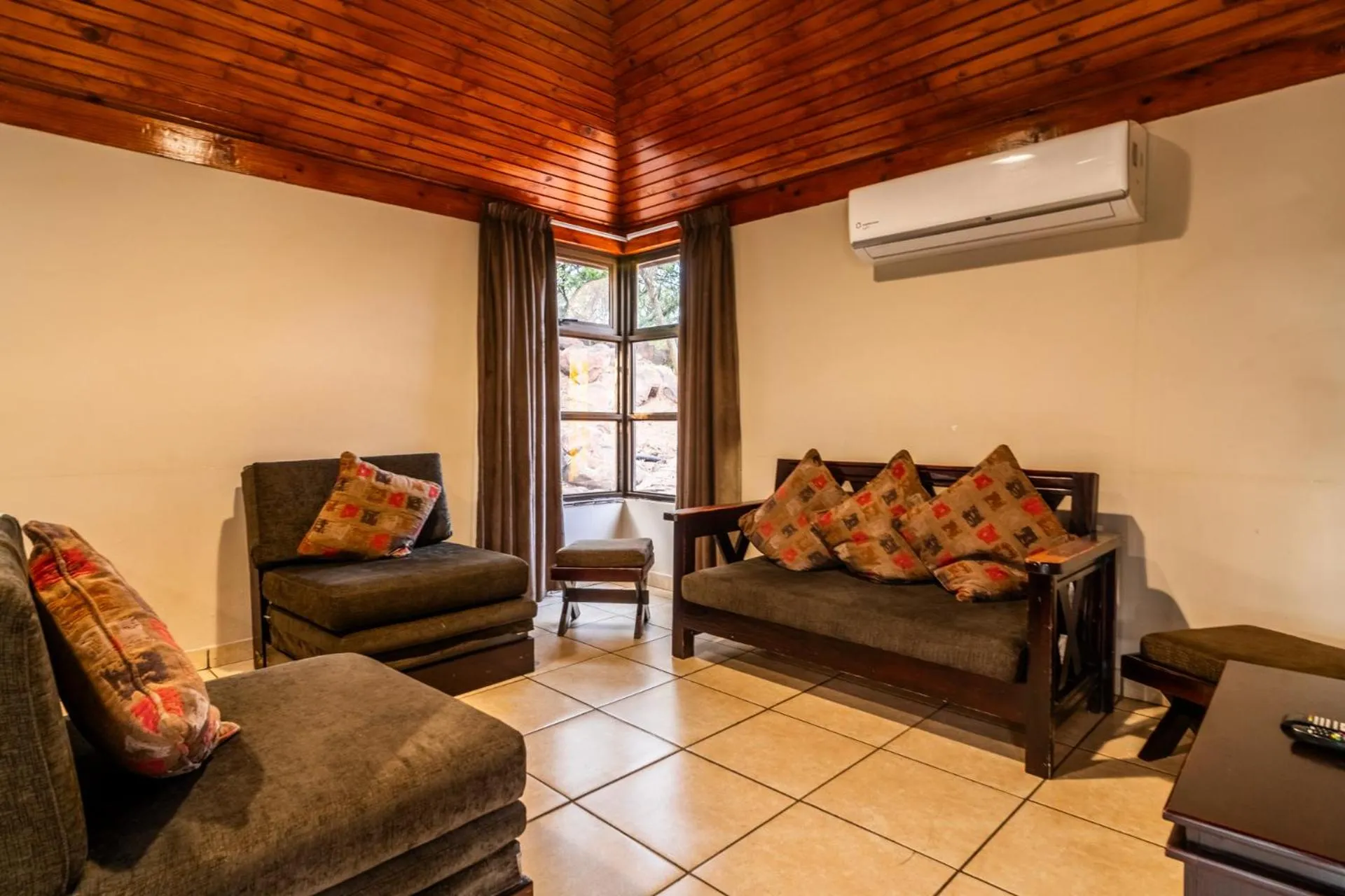 Seating area in ATKV Klein-Kariba