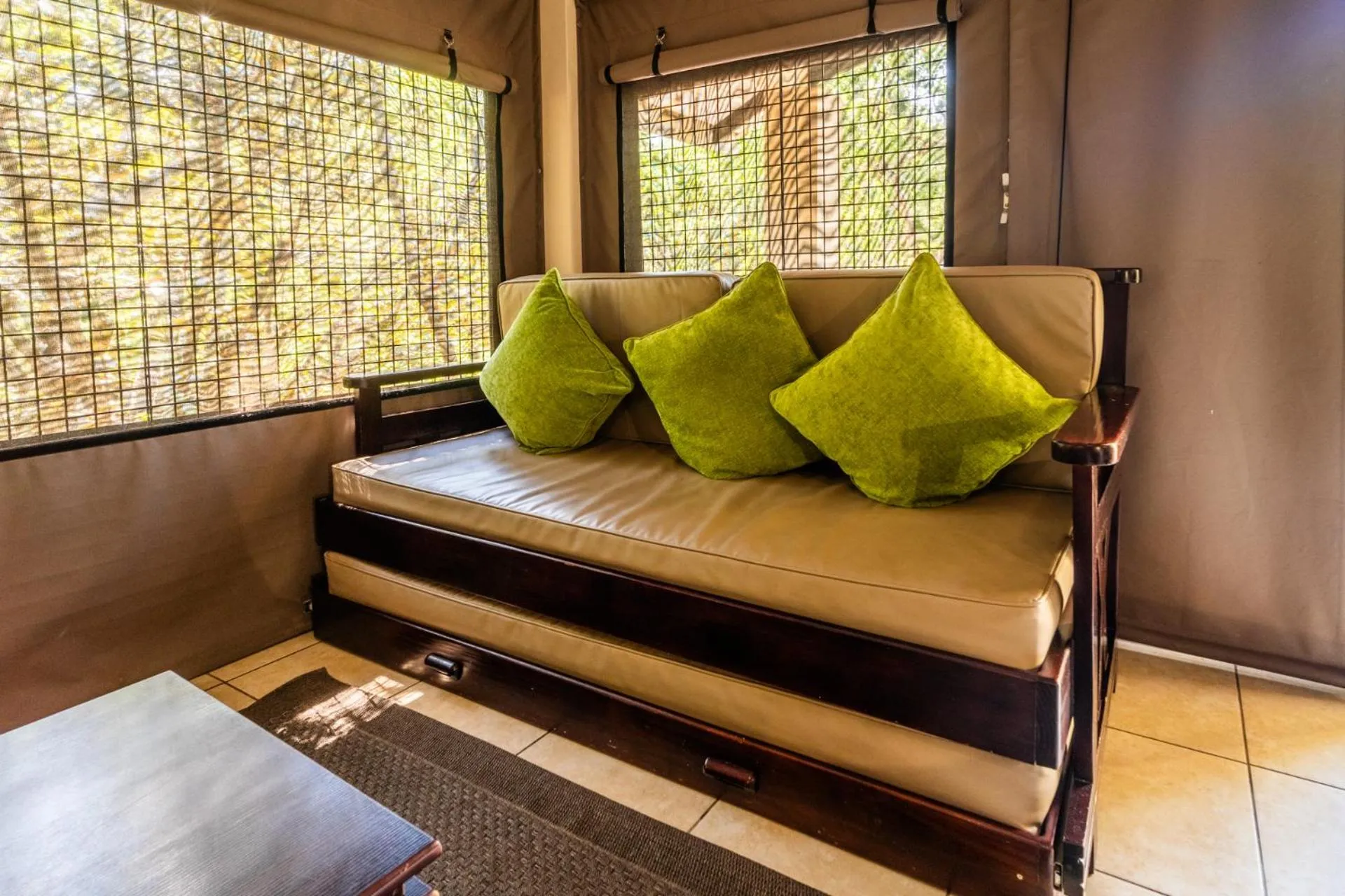 Bed in ATKV Klein-Kariba