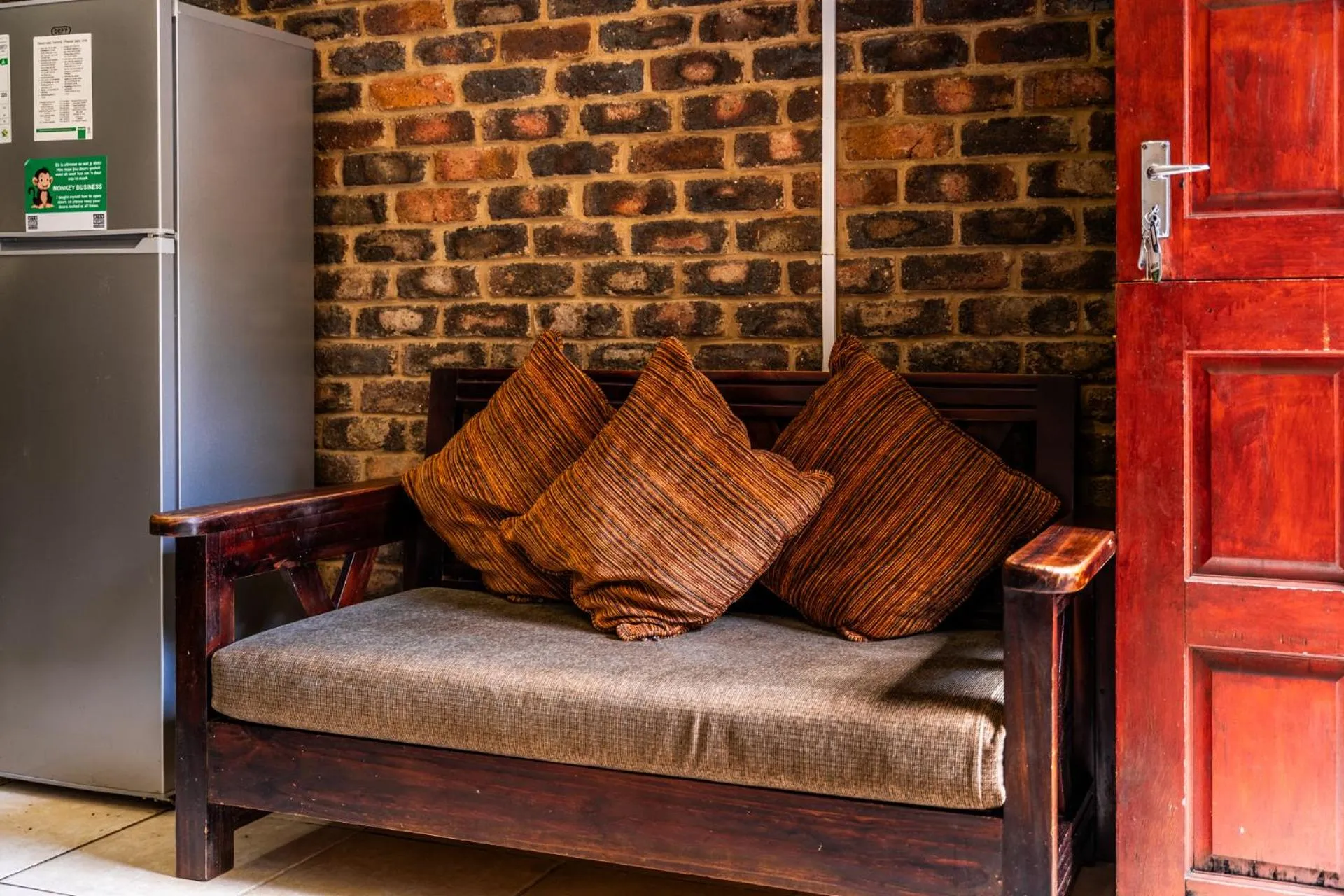 Seating area in ATKV Klein-Kariba