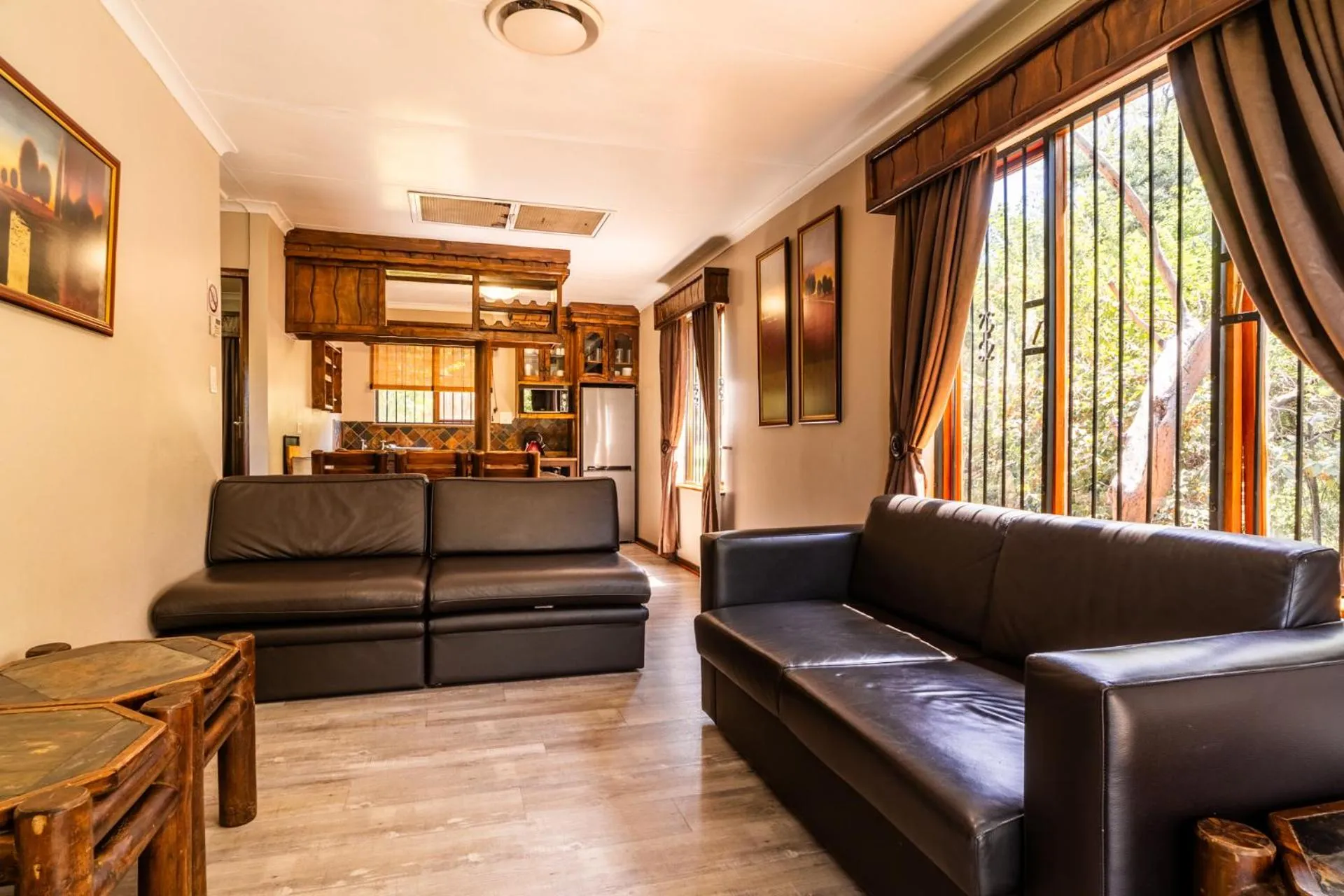 Living room in ATKV Klein-Kariba