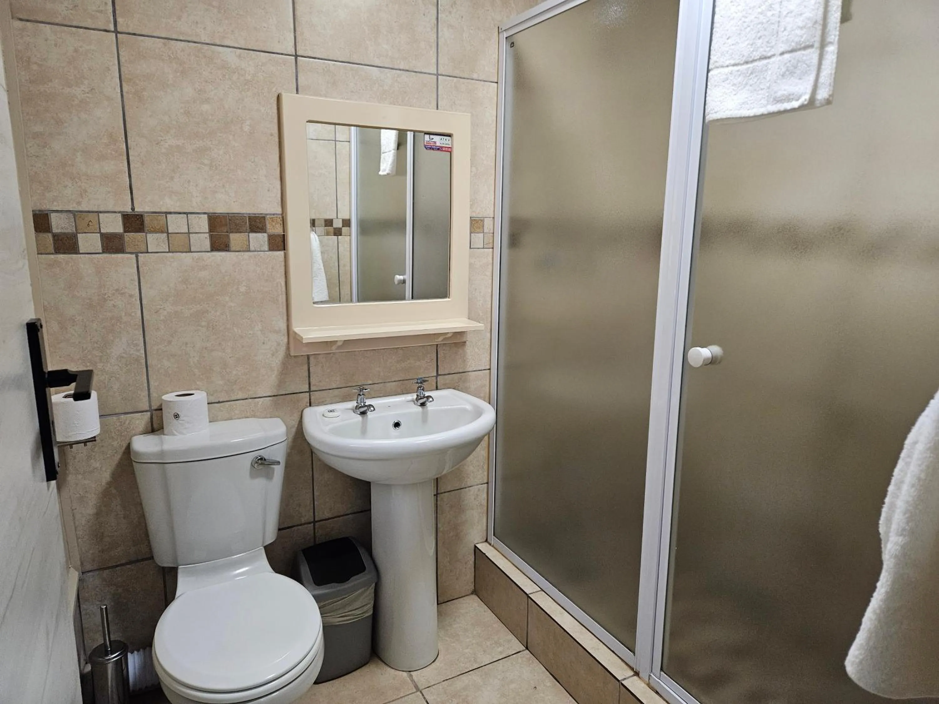 Shower in ATKV Klein-Kariba