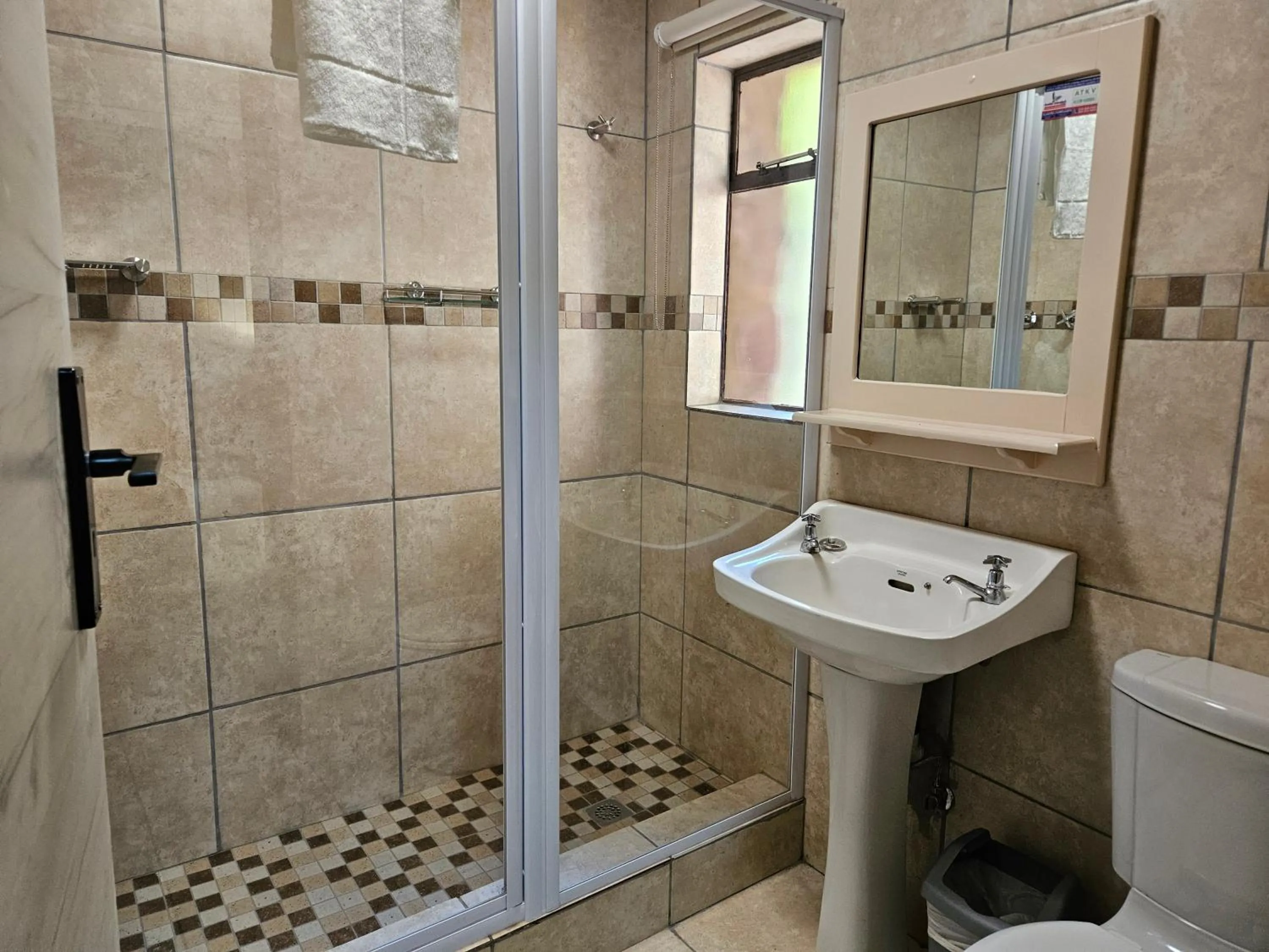 Shower in ATKV Klein-Kariba