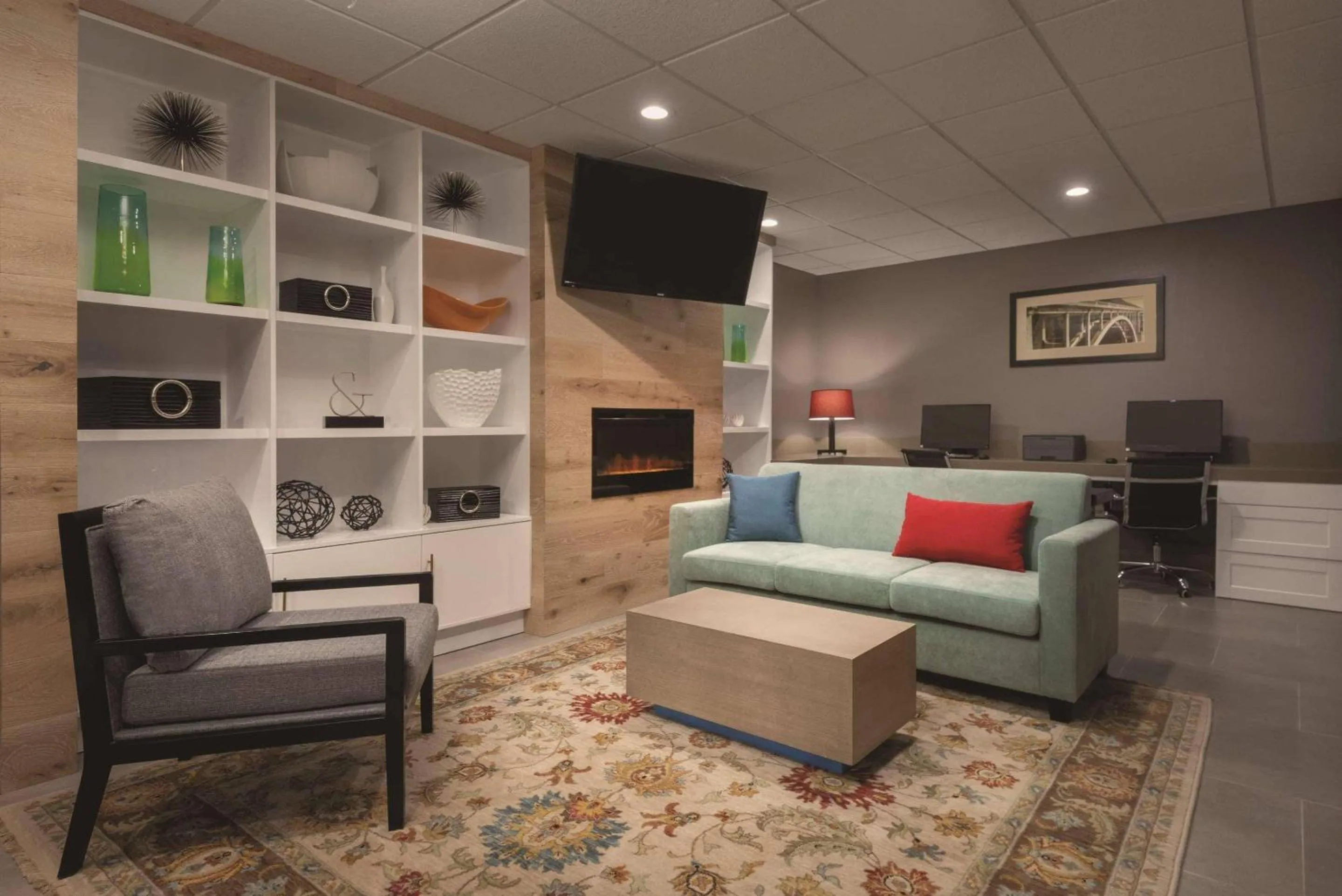 Lobby or reception in Country Inn & Suites by Radisson, Oklahoma City - Bricktown, OK